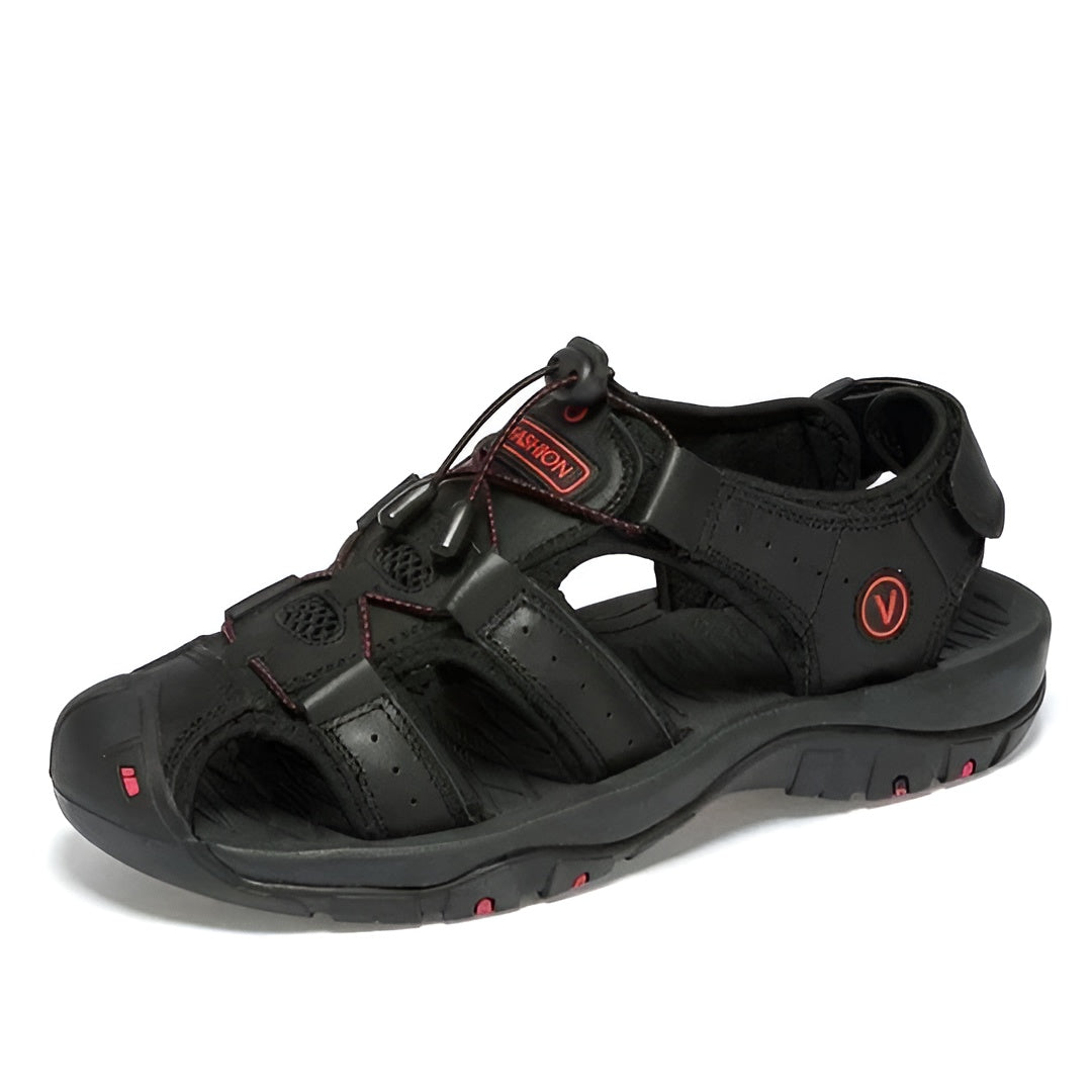 Oliver Sandalen - Bequeme orthopädische Sommersandalen für Herren Elegare