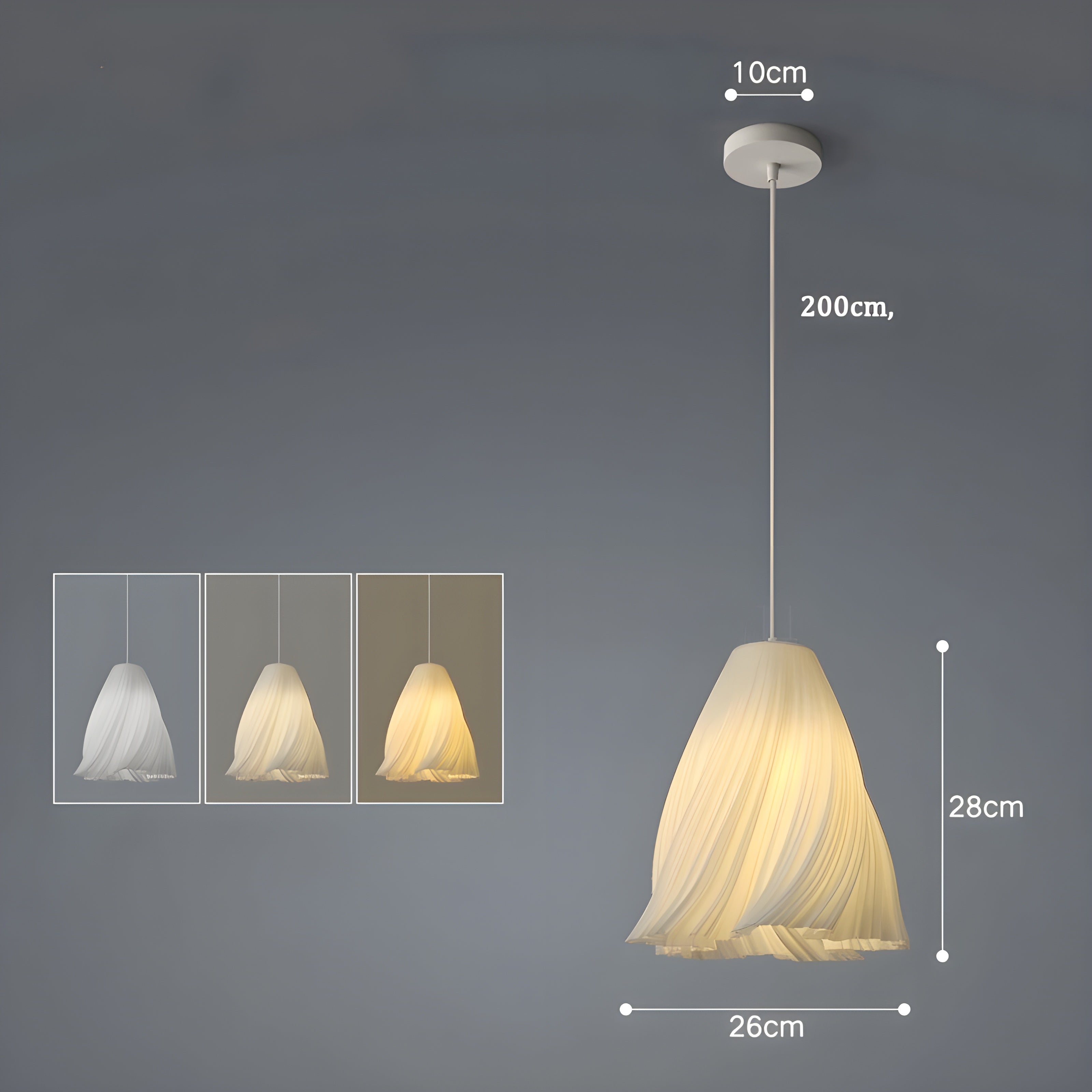 FloraBloom Light - Noordse 3D-Geprinte Bloem als Hanglamp