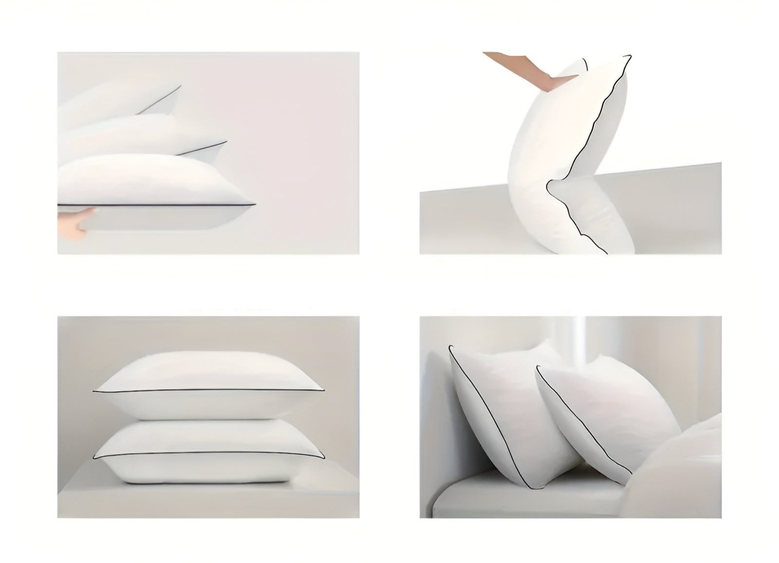 LuxeComfort Pillow – Hypoallergeen Cervicaal Kussen