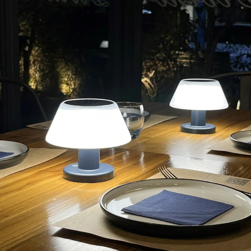 SolarScape Lampe - Moderne Solar-Tischlampe für Zuhause Elegare