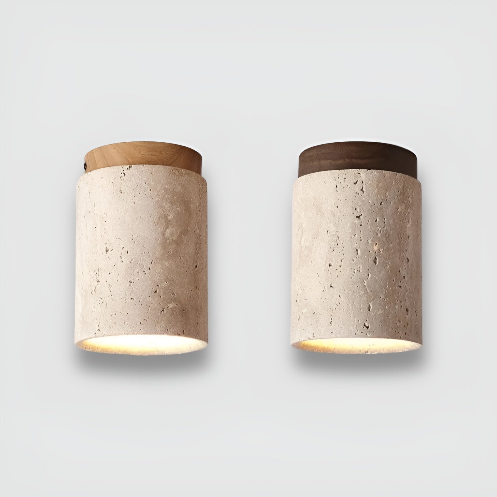 RusticAura Lights - Runde Wabi Sabi Japanische Designlampe Elegare