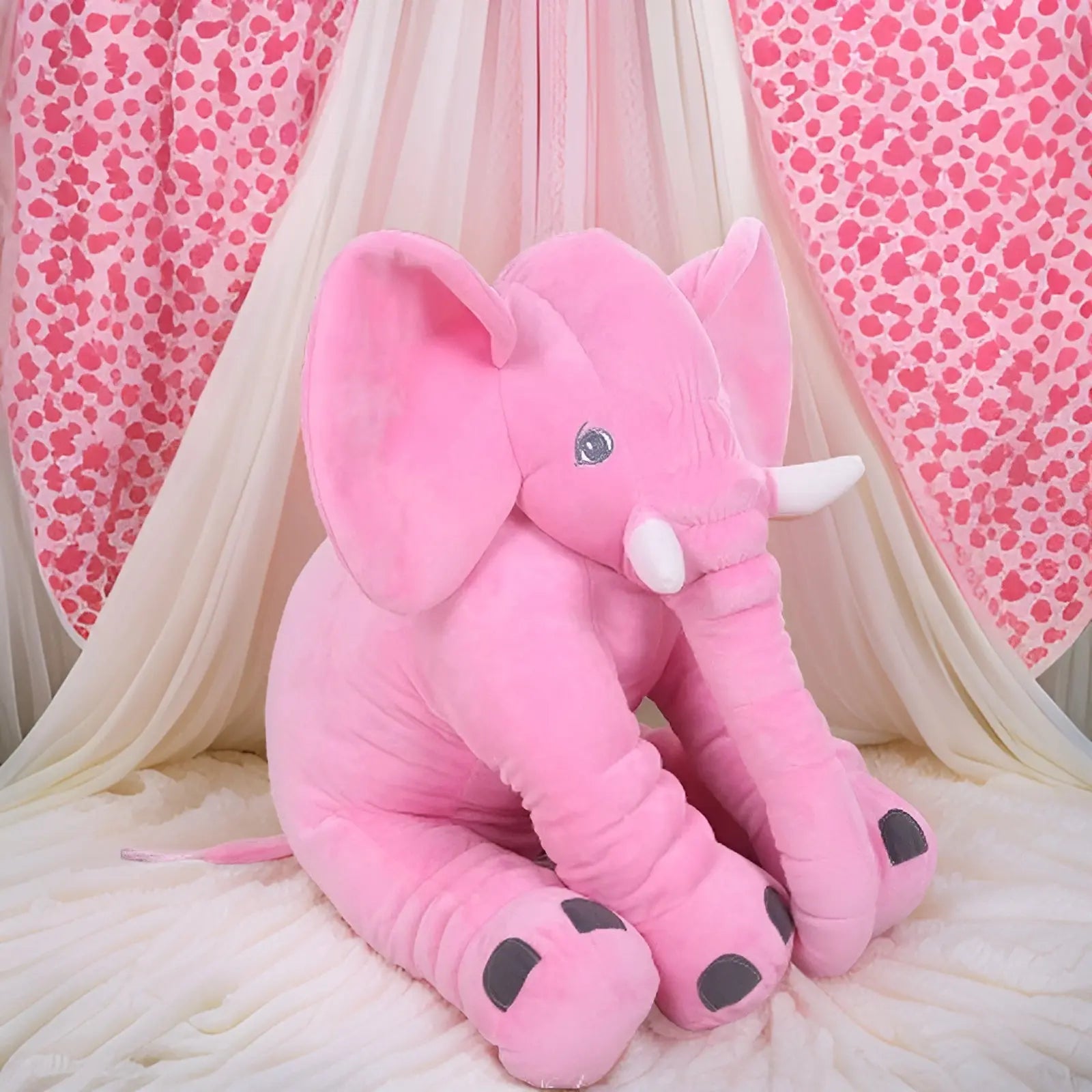 Pachyderm Pillow -  Superzachte Olifantenknuffel voor Baby's - Velari - VLP042