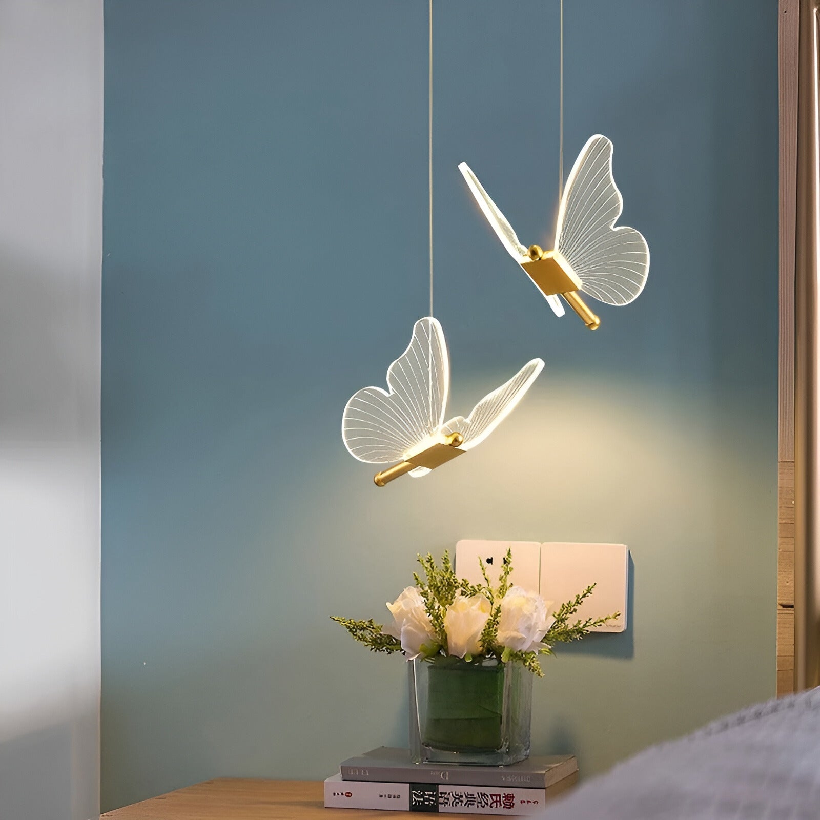 ButterflyBliss Light - Scandinavische LED Vlinder decor Hanglampen - Velari - VLP457