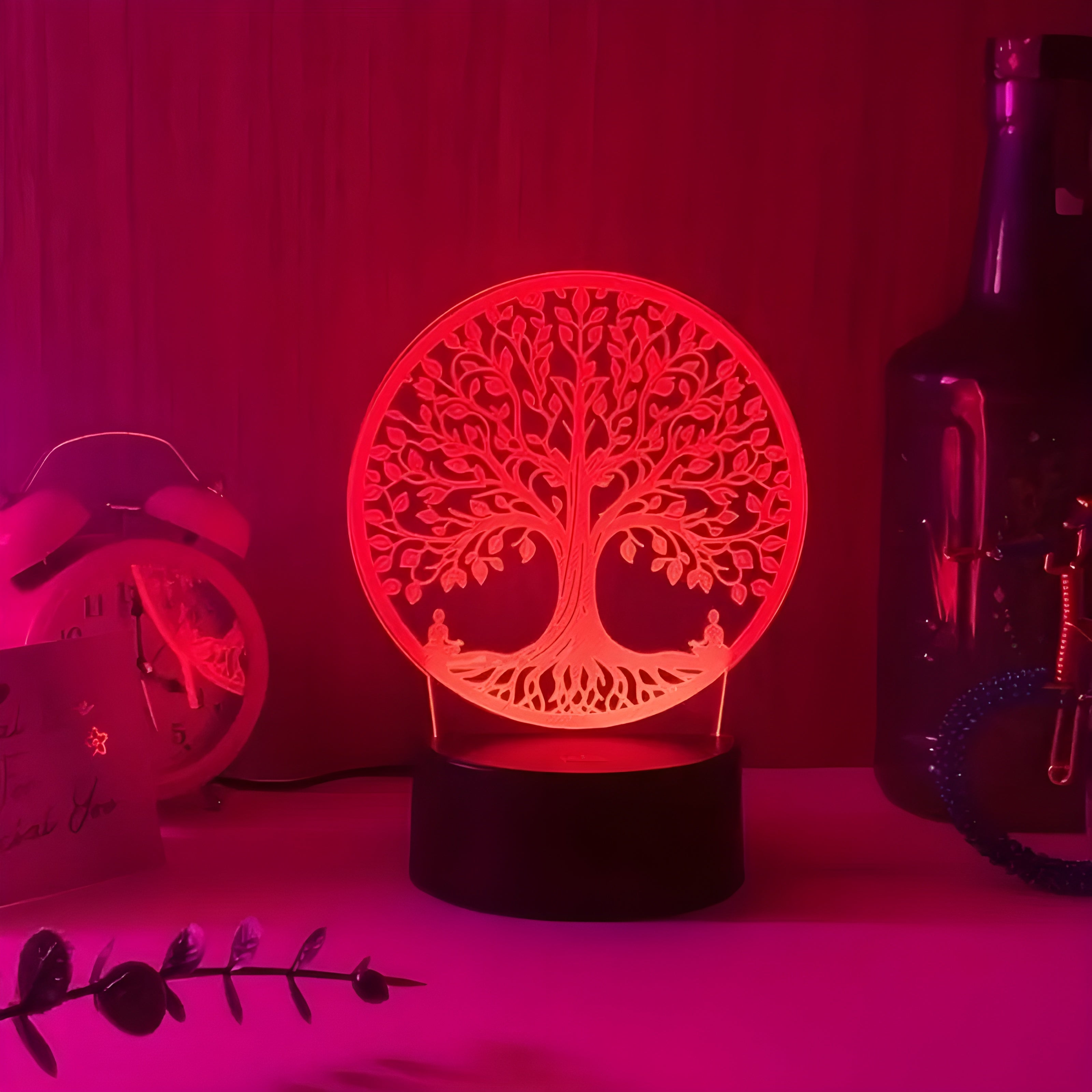 IllumiDecor Light - Decoratieve 3D LED Nachtlamp