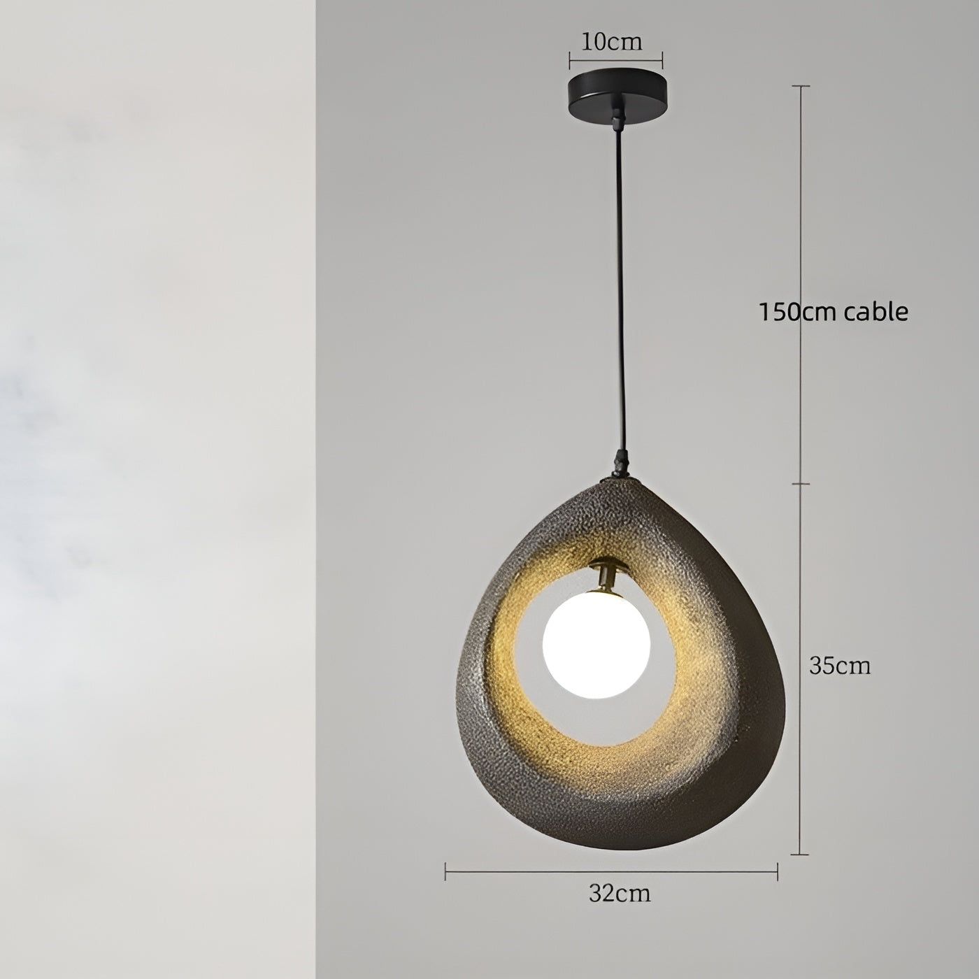 NordicLuxe Light - Nordic Wabi Sabi Hanglamp