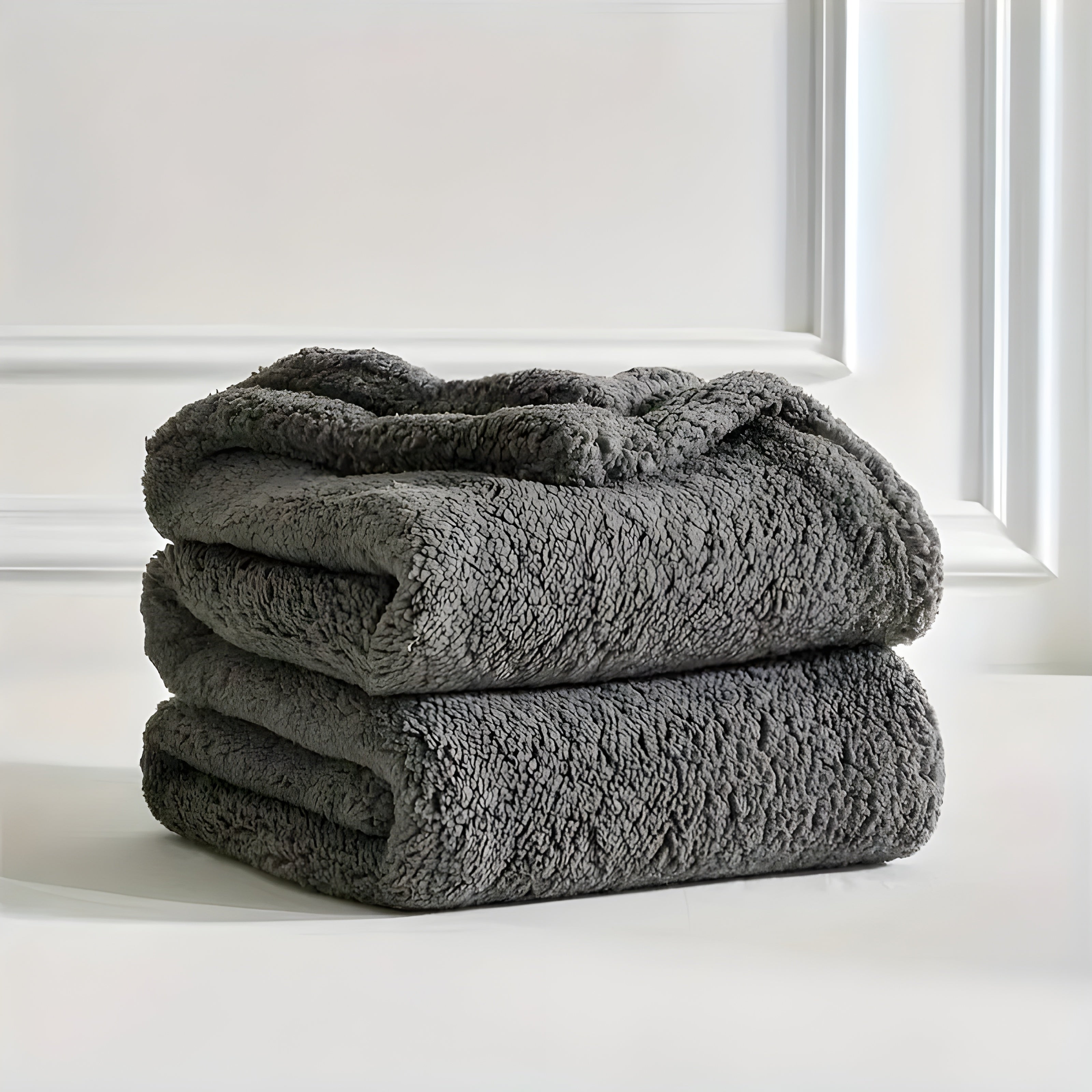 DoubleCozy Blanket - Casual Dubbelzijdige Sherpa-Fleecedeken