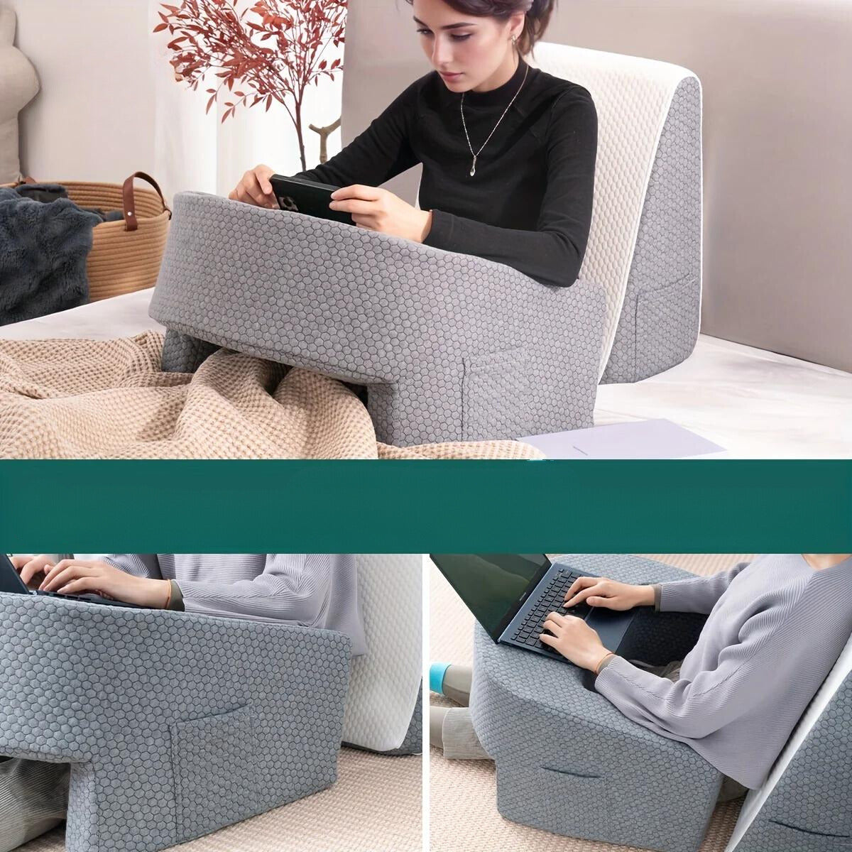 CozyArmrest Pilow - Modern Armsteun Schootkussen Kussen