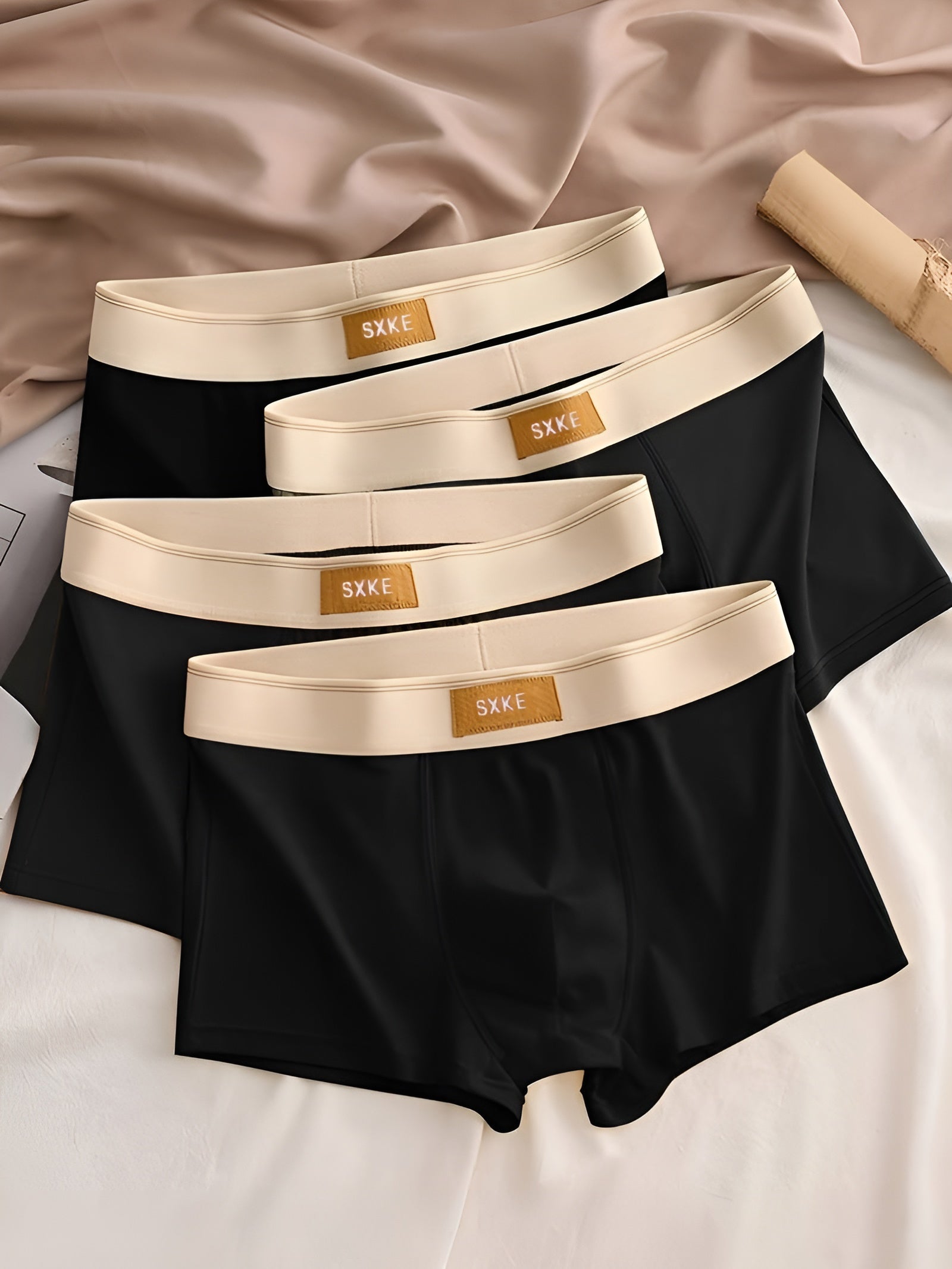 Klemens Underwear - Atmungsaktive und antibakterielle Baumwoll-Boxershorts Elegare