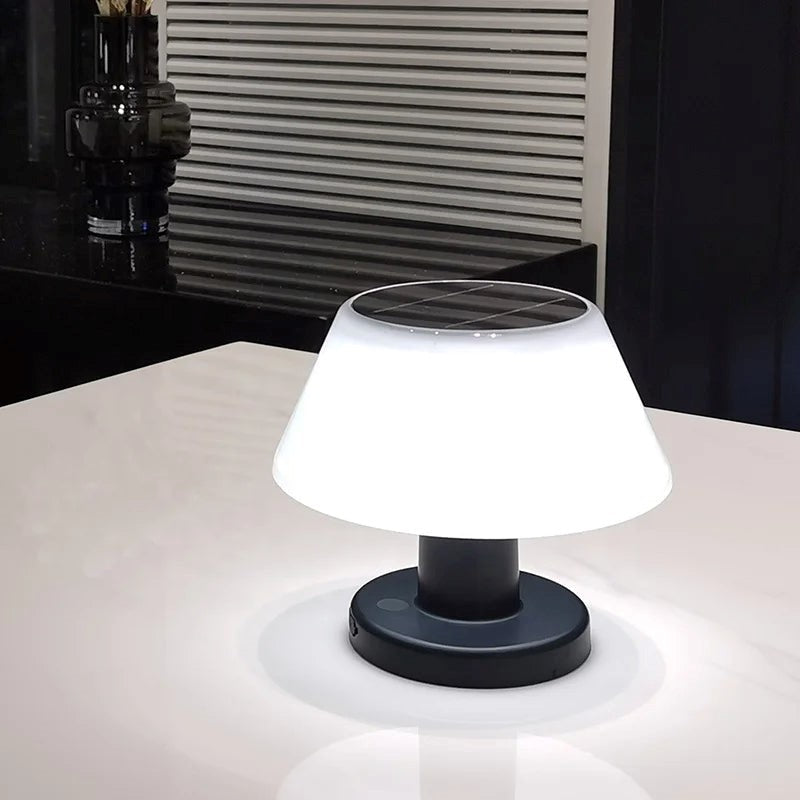 SolarScape Lampe - Moderne Solar-Tischlampe für Zuhause Elegare