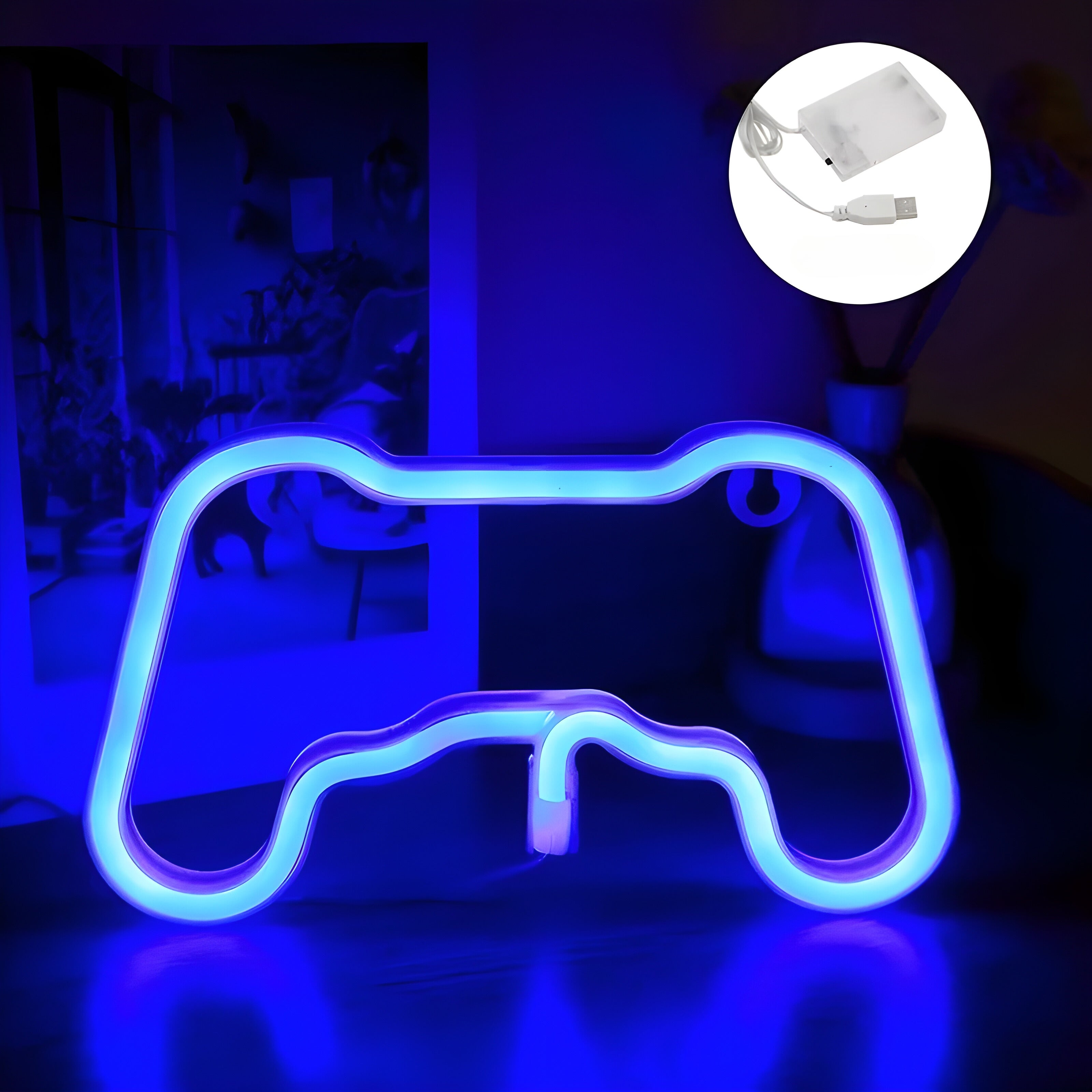 NeonGamer Light - Decoratief USB-aangedreven LED Neon Muurlamp