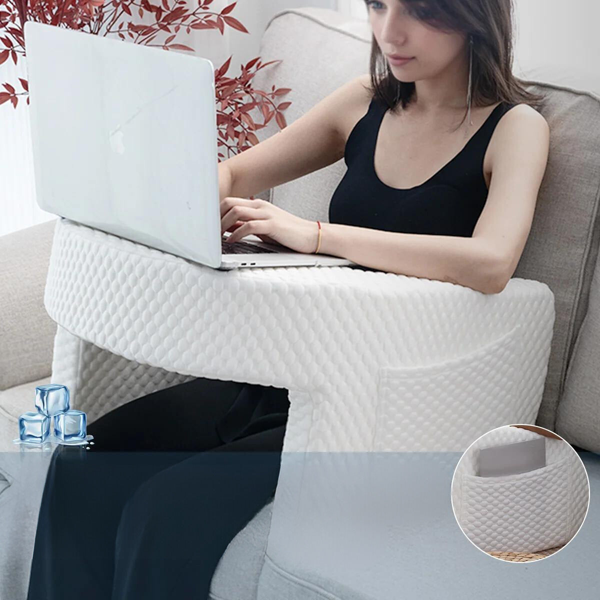 CozyArmrest Pilow - Modern Armsteun Schootkussen Kussen