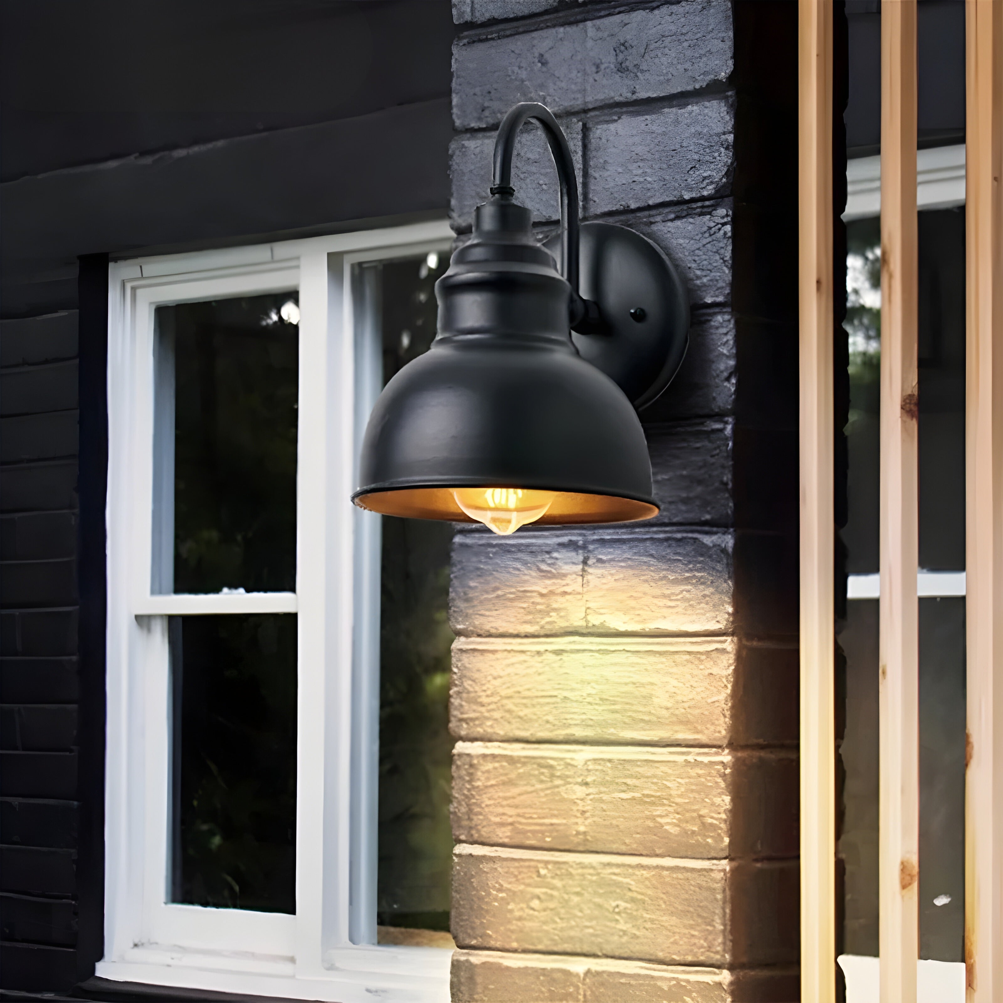 IronLuxe Licht - Retro Waterdicht Buiten Tuin Veranda Ijzeren Wandlamp