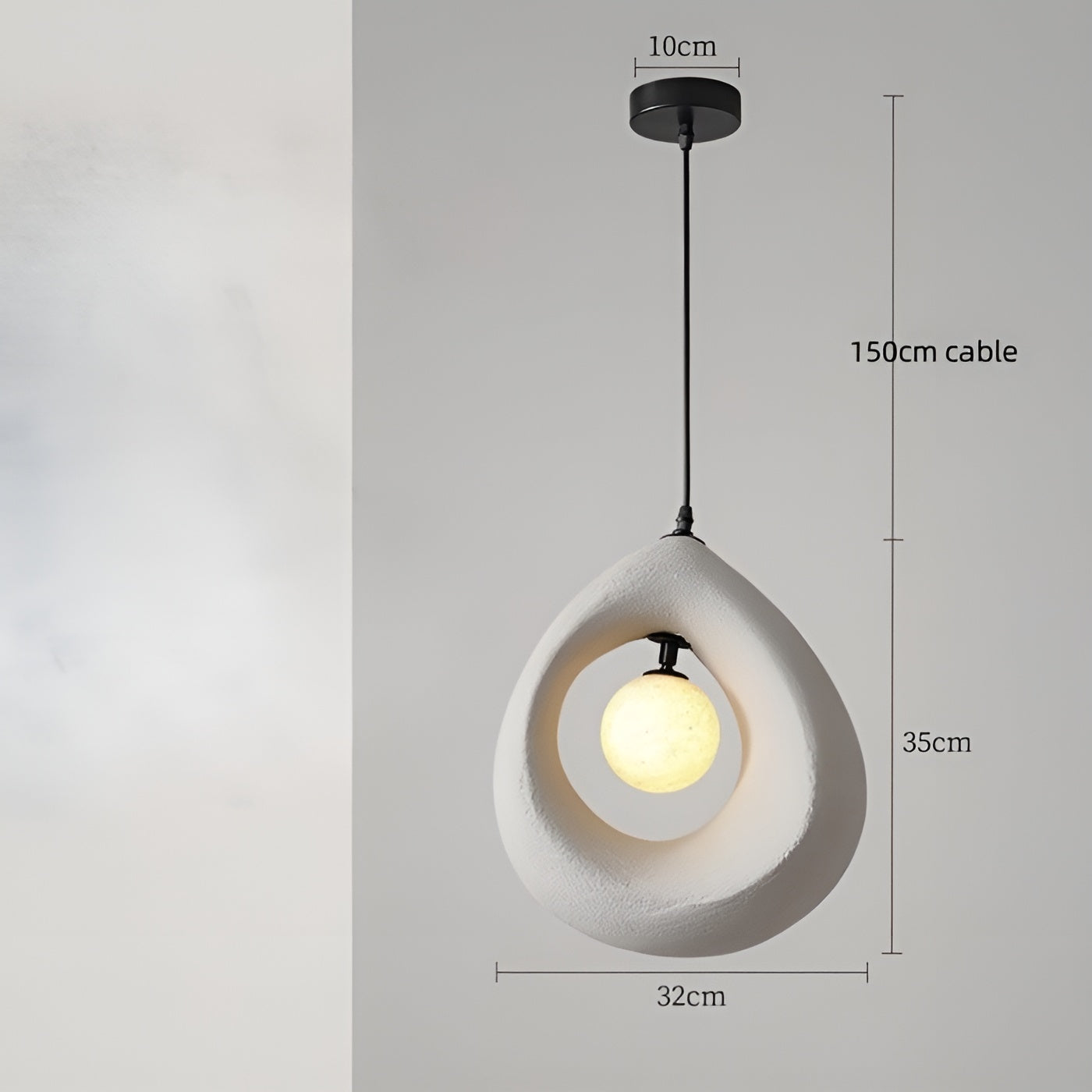 NordicLuxe Light - Nordic Wabi Sabi Hanglamp