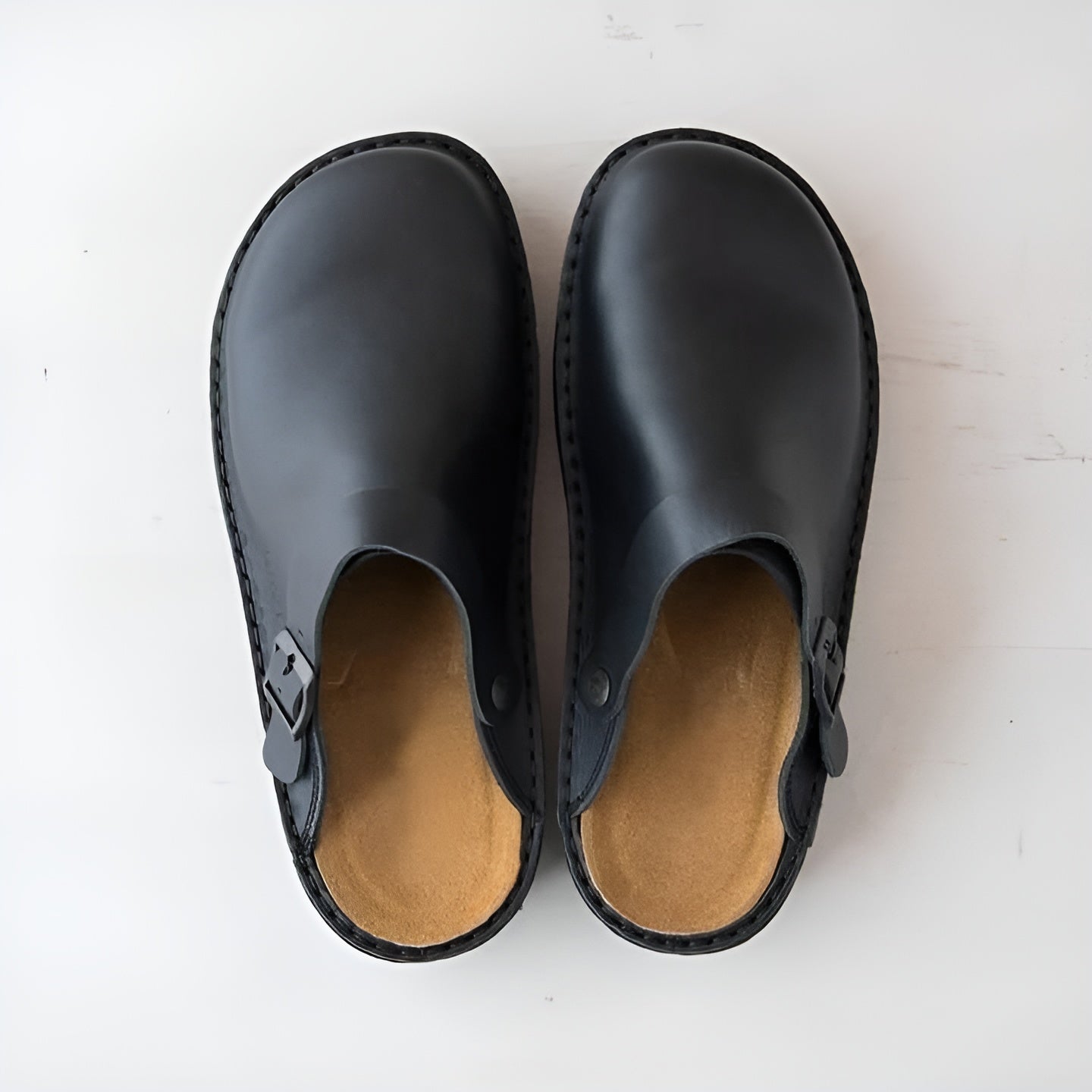 Peter Slip ons - Lässige und bequeme Vintage Pantoletten für Herren Elegare