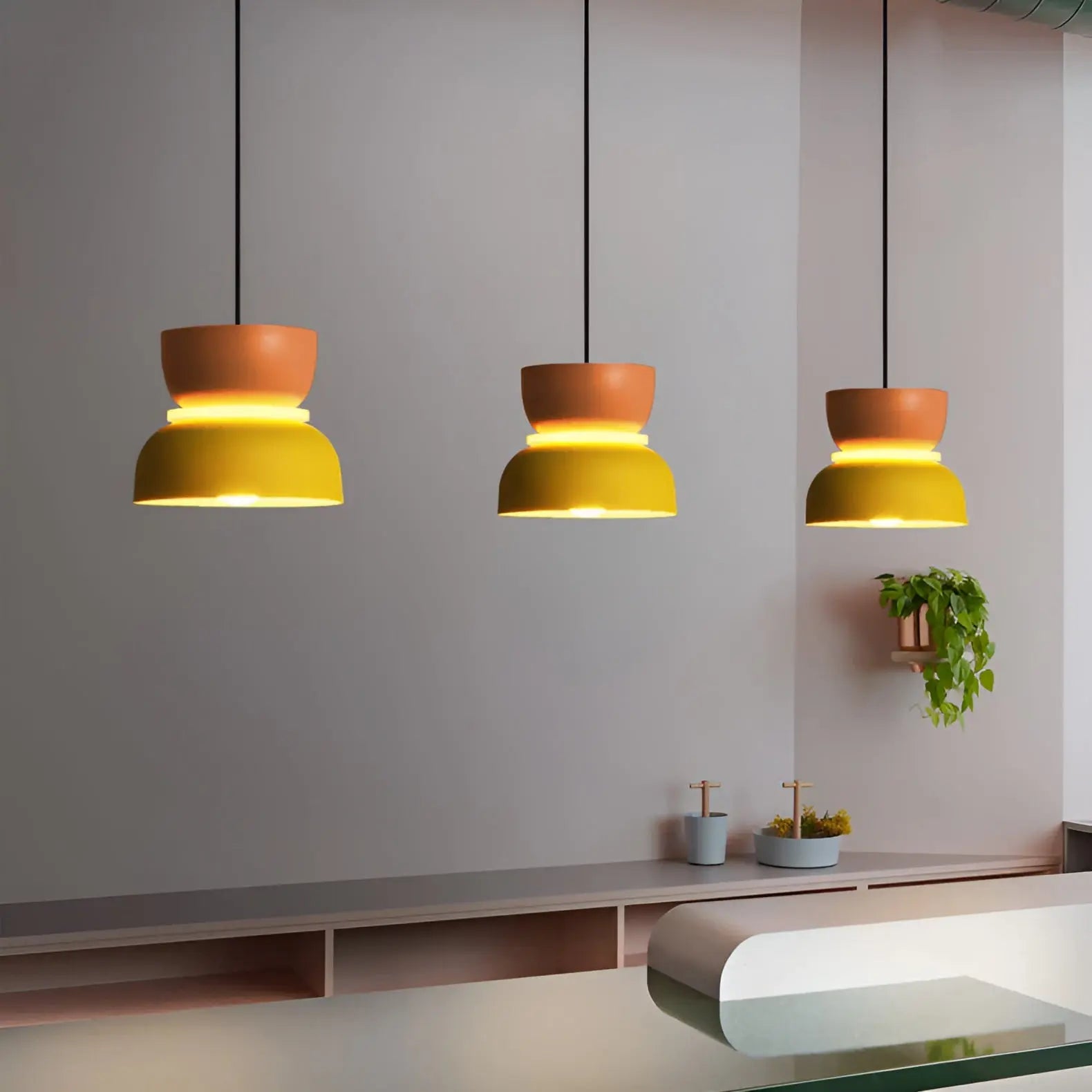 Cozy Lampara - Kleurrijke en Elegante Macaron LED Hanglamp - Velari - VLP049