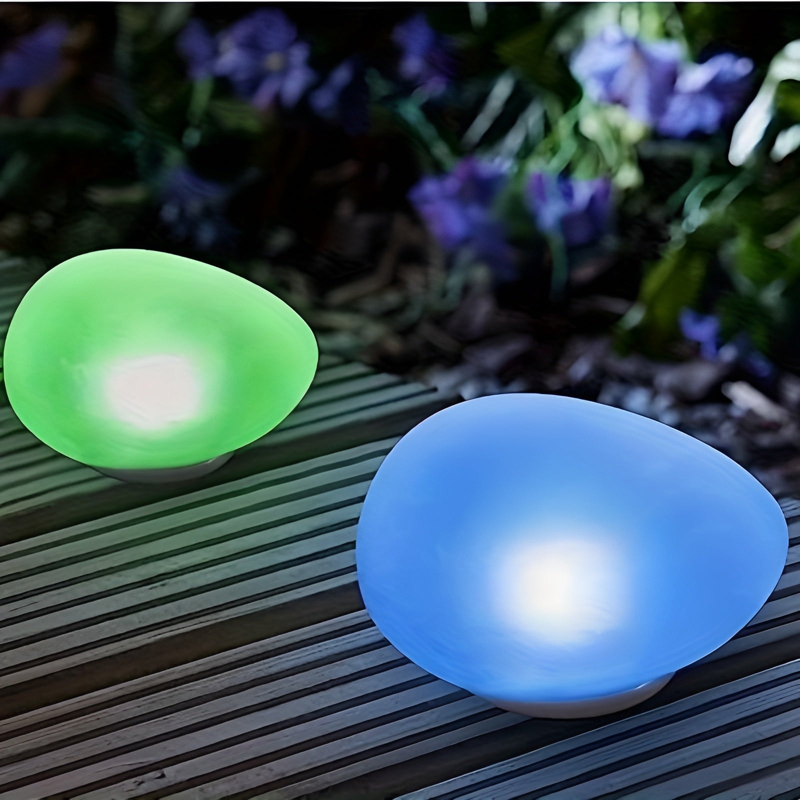 SolarPebble Light - Solarbetriebene Kieselstein-Lampe für den Garten Elegare