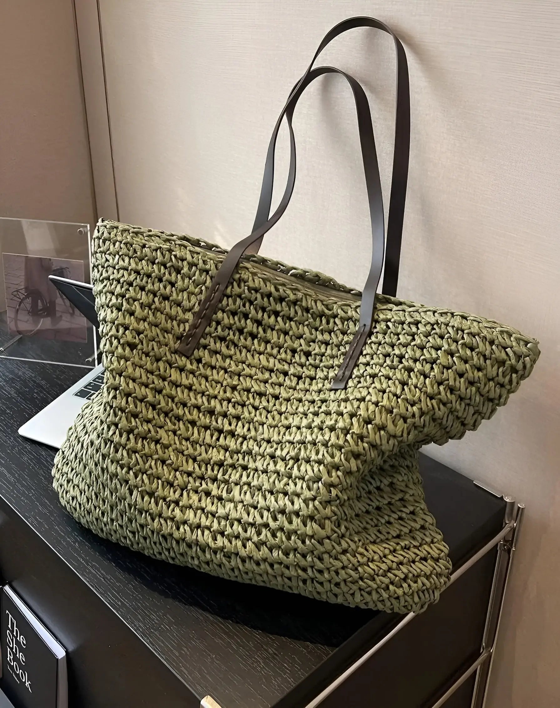 Luisa Handbag - Handgemaakte Luxe ZomerHandtas Met Grote Inhoud - Velari - VLP179