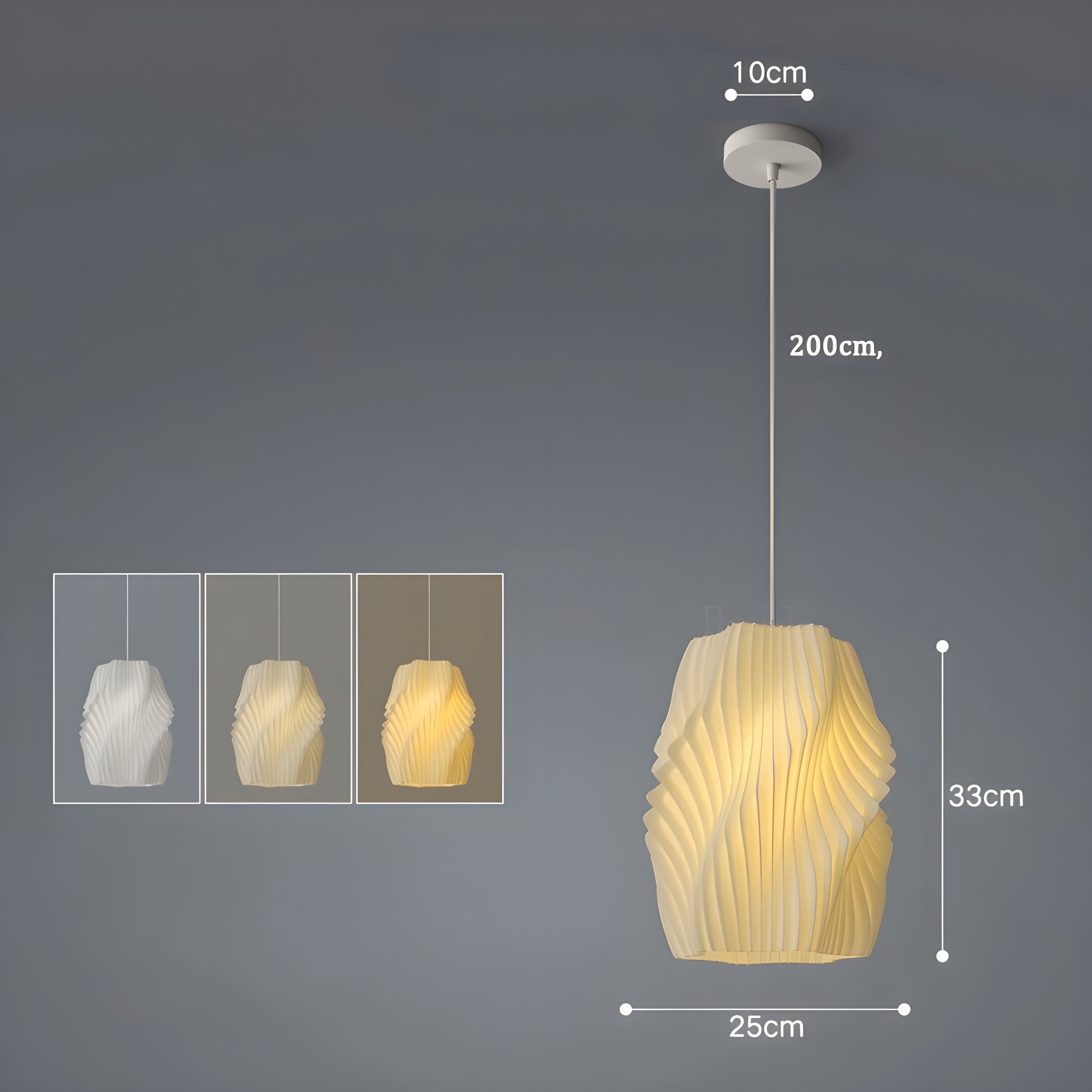 FloraBloom Light - Noordse 3D-Geprinte Bloem als Hanglamp