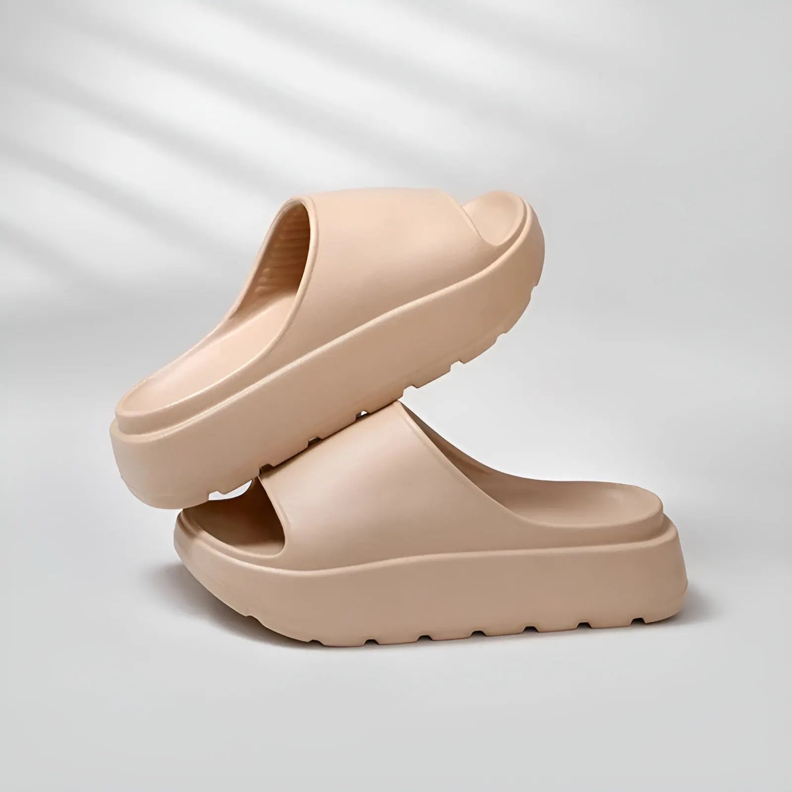 ErgoCloud Slides - Ergonomische Zomerwolkenslippers met Dikke Bodem - Velari - VLP093