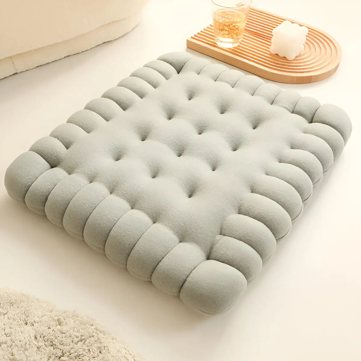 ComfyTreat Cushion - Luxueus Biscuitkussen voor Ultiem Comfort - Velari - VLP061