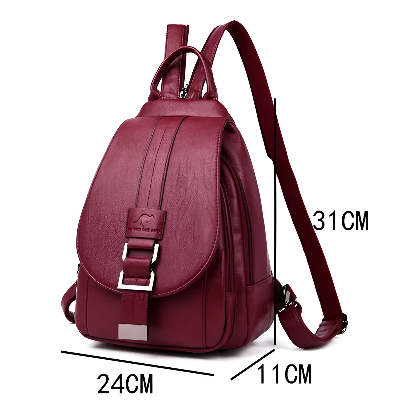 Anni Bag - Stilvolle Weiche Leder Frauen Schulrucksack Elegare