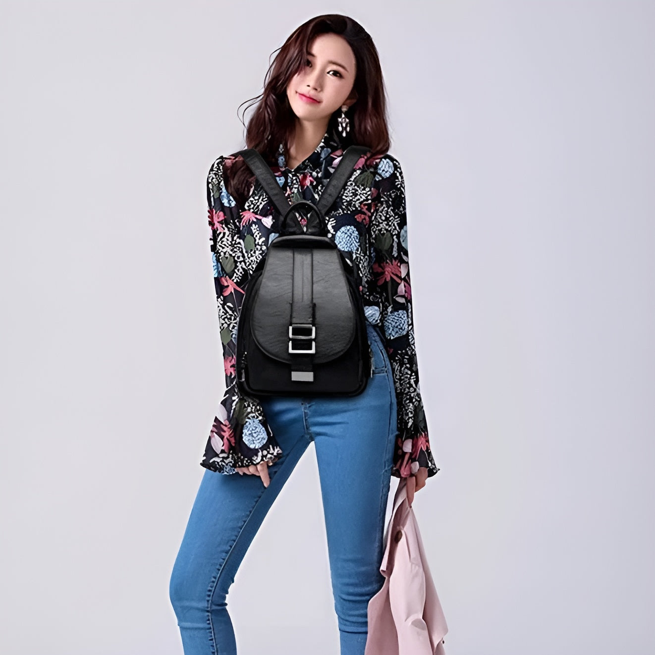 Anni Bag - Stilvolle Weiche Leder Frauen Schulrucksack Elegare