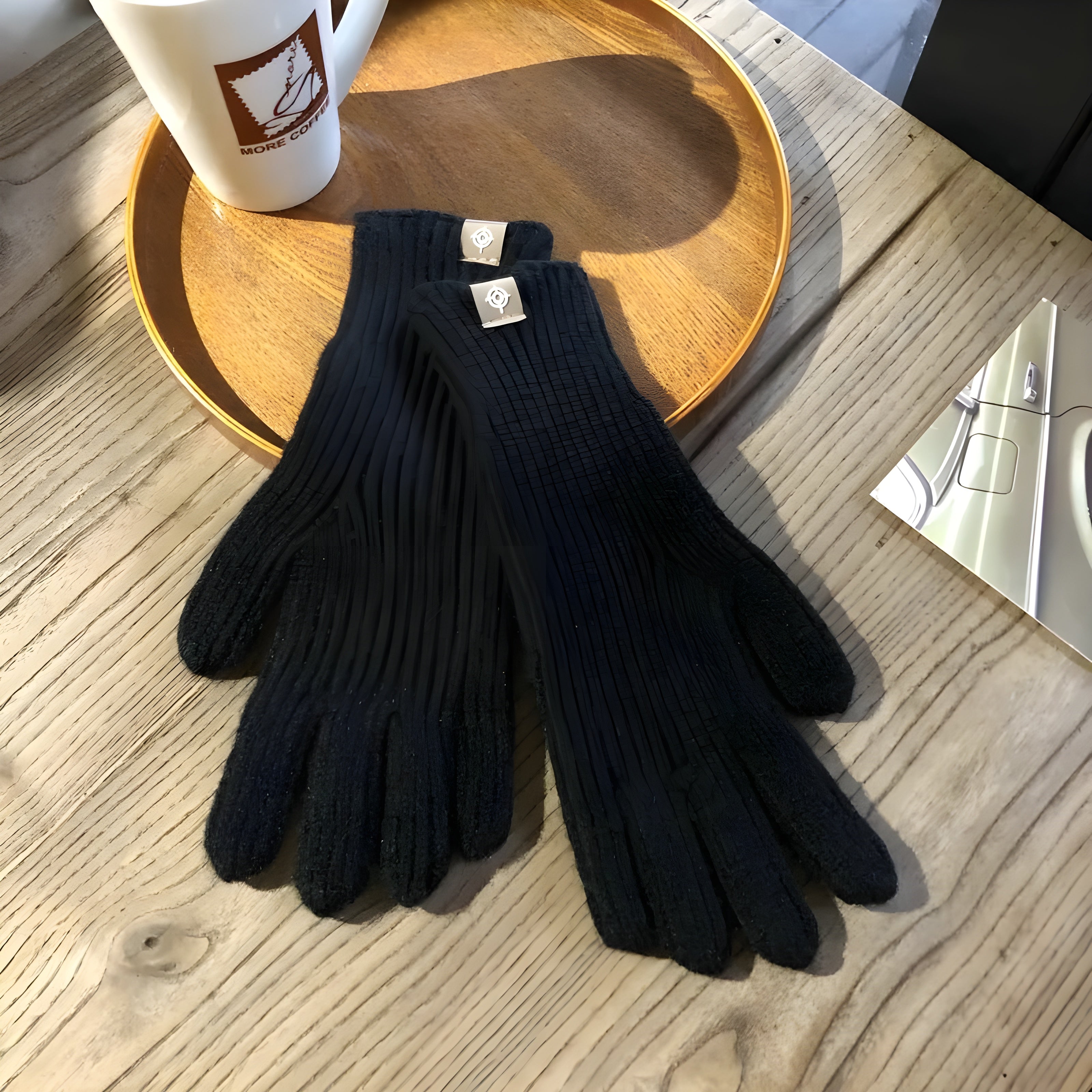 CozyTouch Handschoenen – Casual Gebreide Winterhandschoenen van Wol