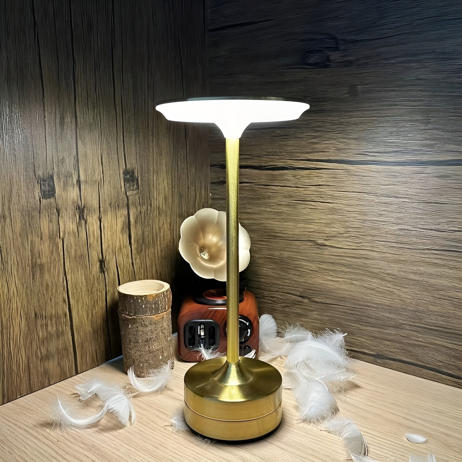 BeamEase Lampe - Wiederaufladbare Moderne Kabellose Tragbare Schreibtischlampe Elegare