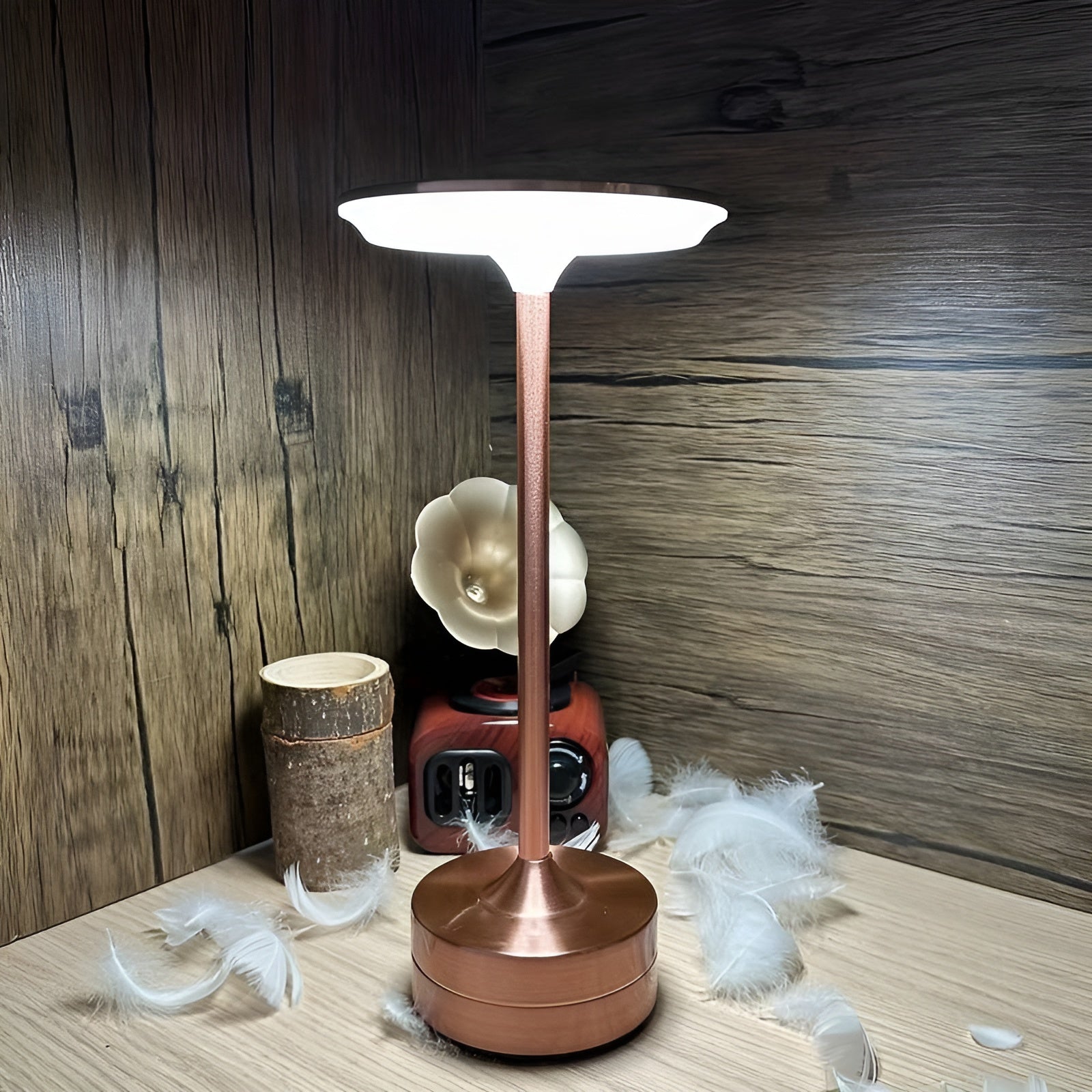 BeamEase Lampe - Wiederaufladbare Moderne Kabellose Tragbare Schreibtischlampe Elegare