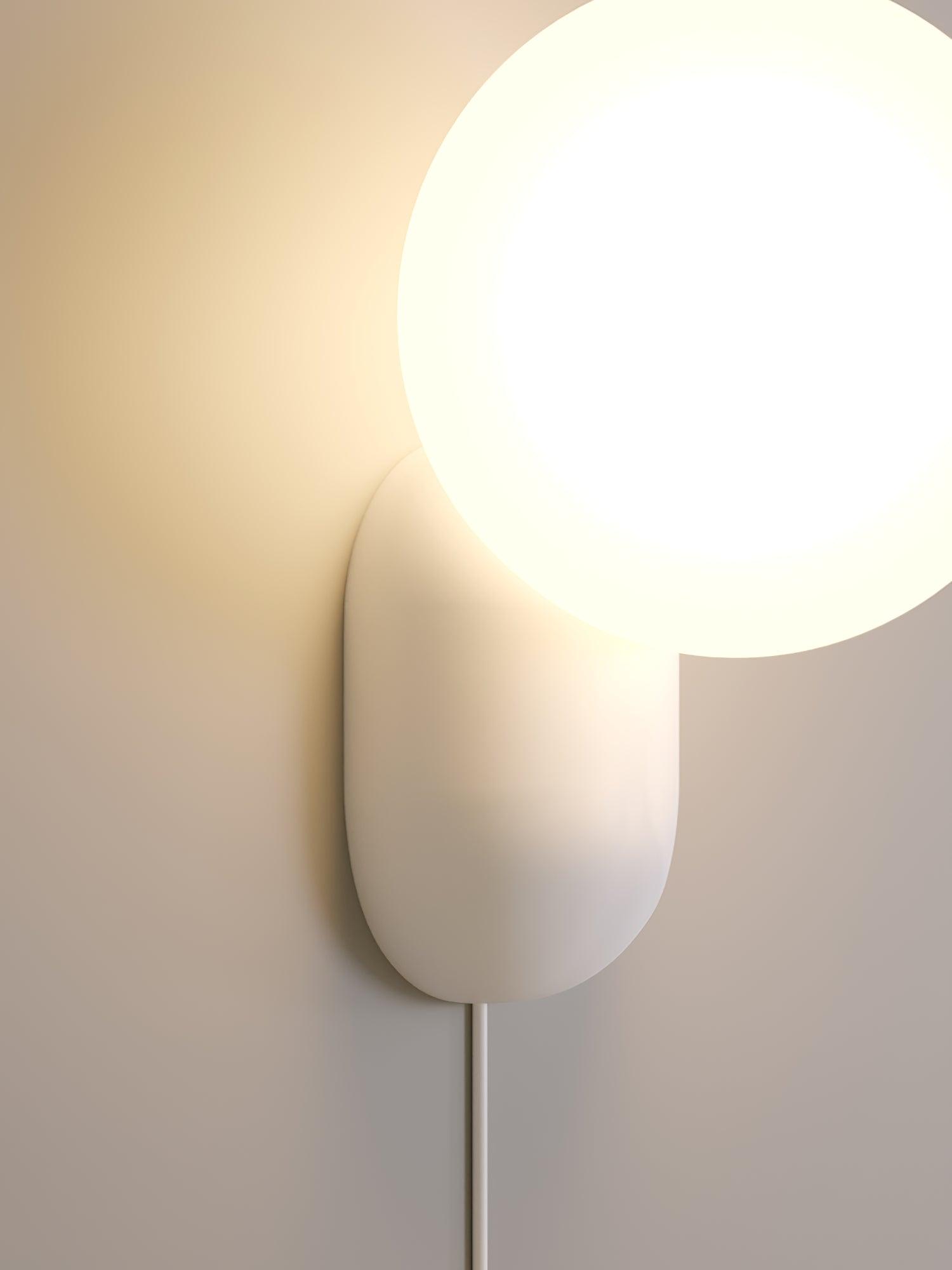 ResinShine Light - Harzglas LED Wandlampe Elegare