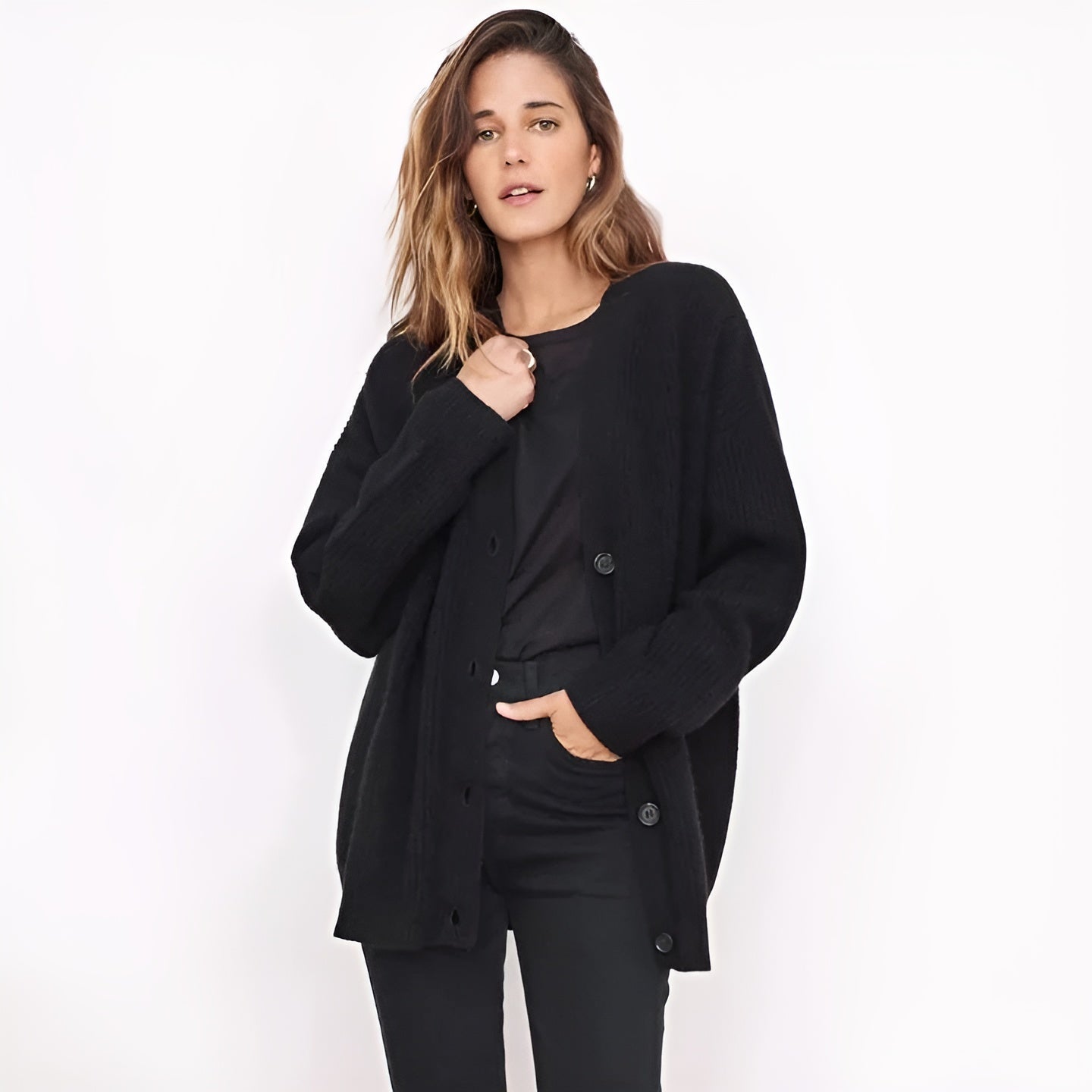 Charlotte Cardigan - Modischer Oversize-Cardigan für Damen Elegare