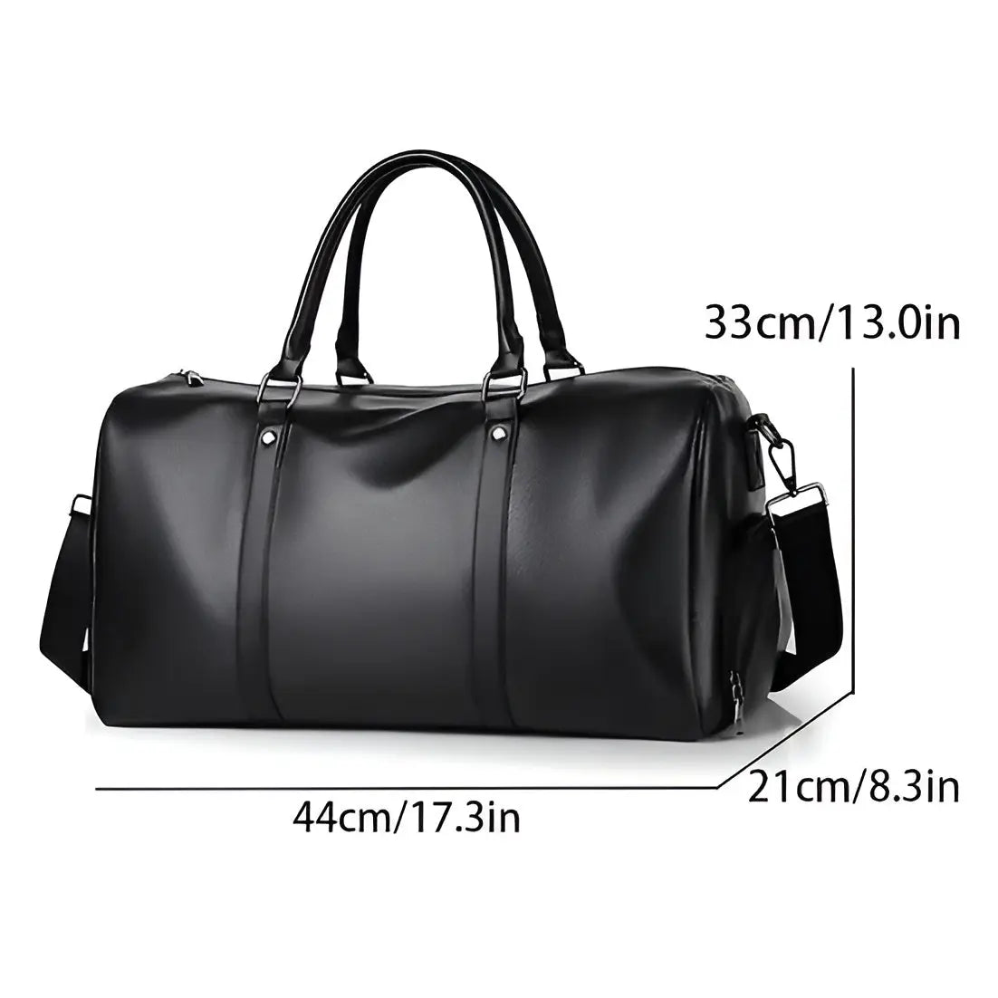 Cindy Lux Bag - Elegante Leren Reistas Voor Mannen en Vrouwen - Velari - VLP113