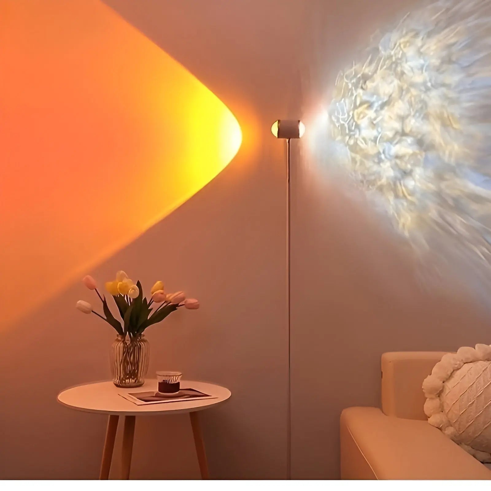 DreamSunset Light - Projektion USB Tisch Nachtlicht Elegare