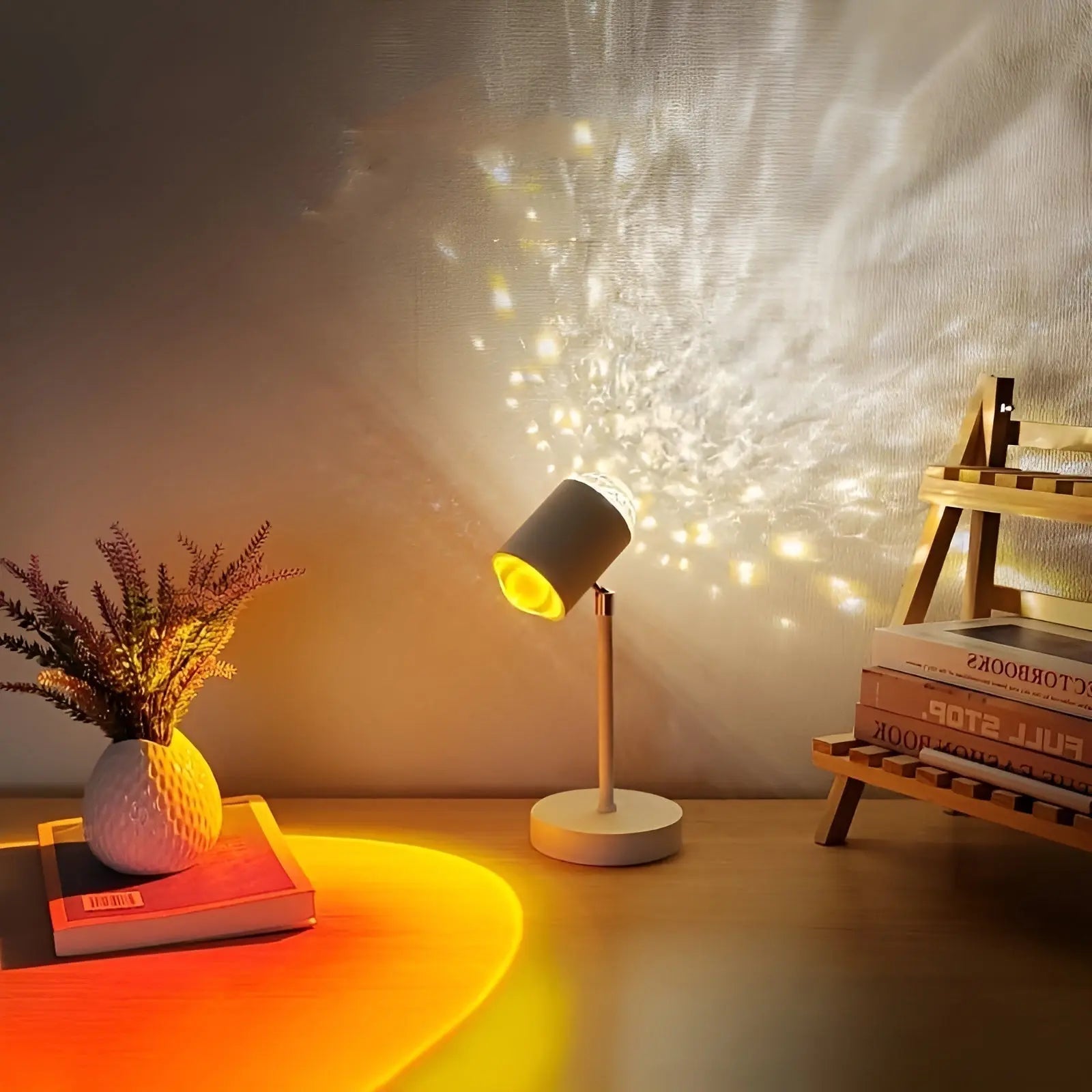 DreamSunset Light - Projektion USB Tisch Nachtlicht Elegare