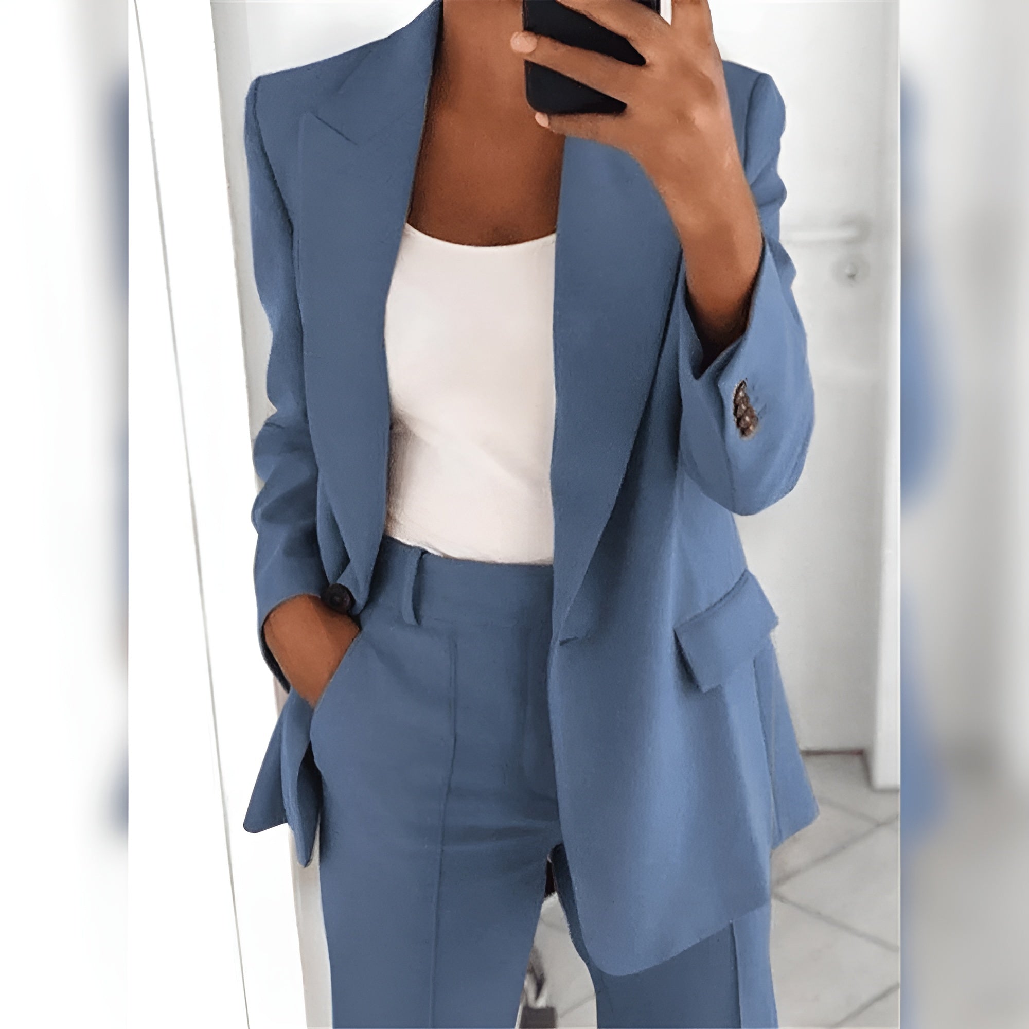 Emma Blazer - Eleganter Turn-down Blazer für Damen Elegare