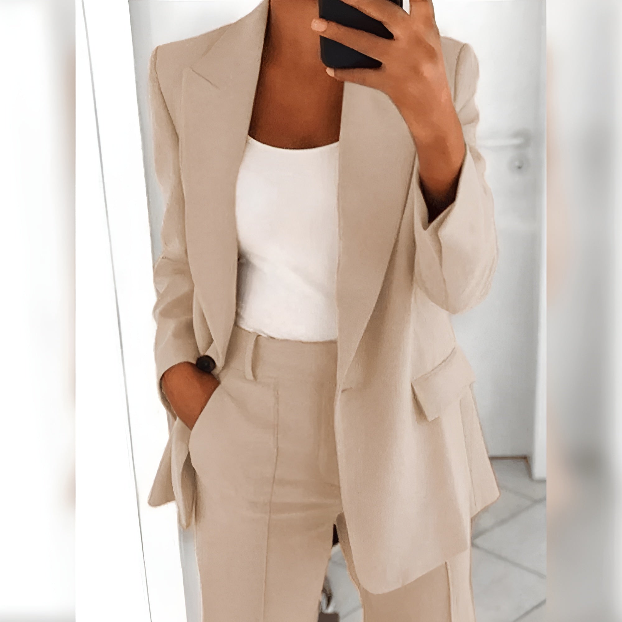 Emma Blazer - Eleganter Turn-down Blazer für Damen Elegare