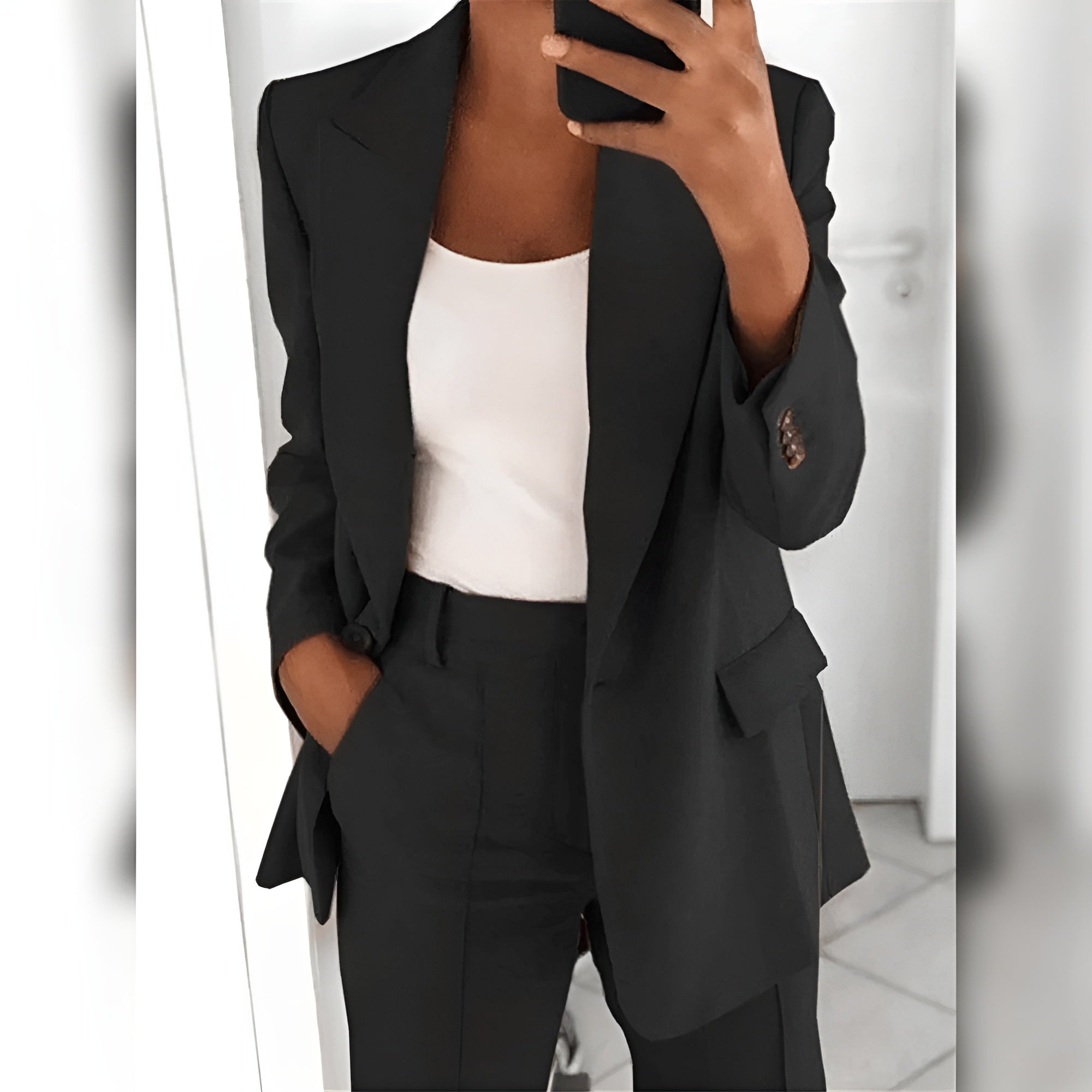 Emma Blazer - Eleganter Turn-down Blazer für Damen Elegare