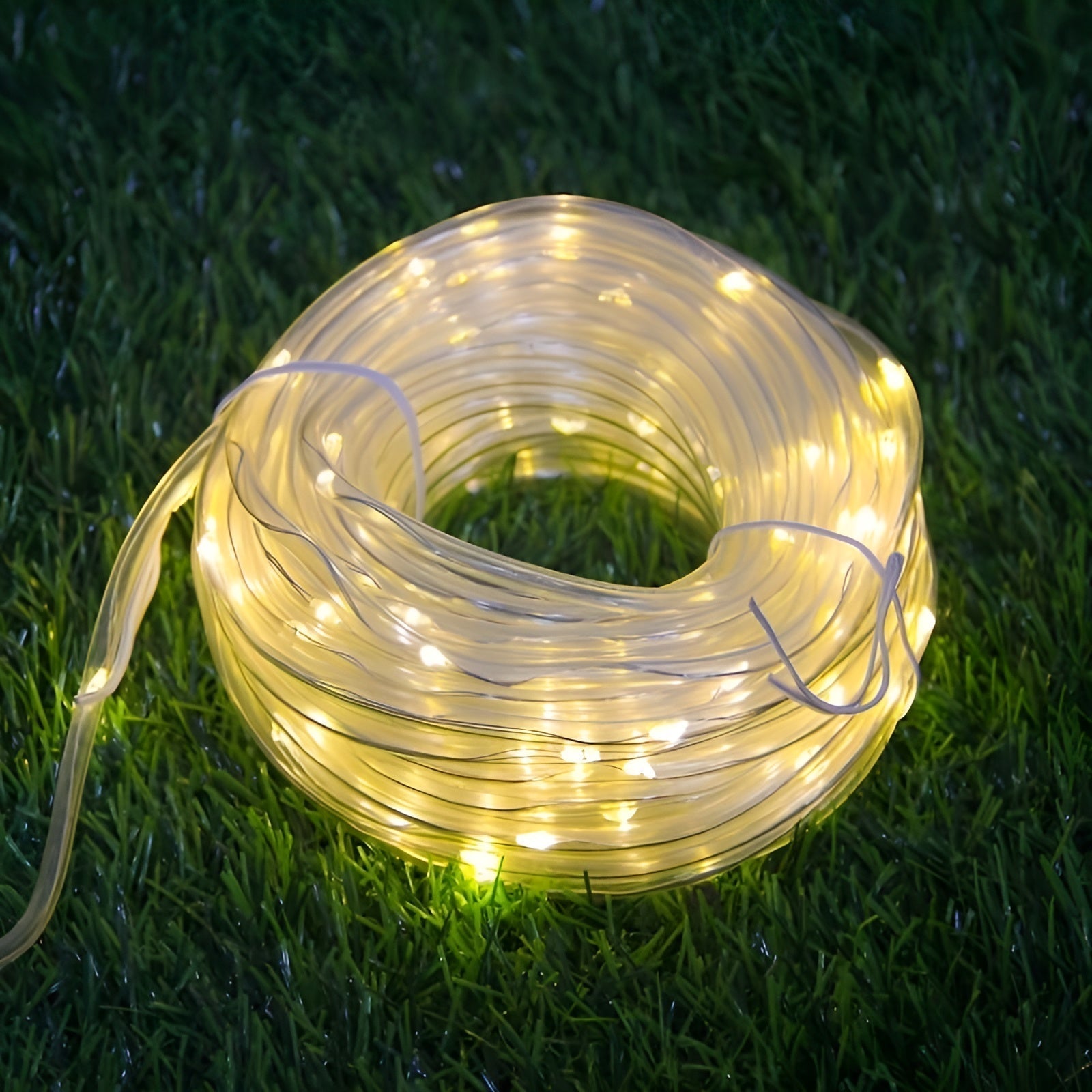 FairyGleam Light - Solarbetriebene Garten Lichterkette LED für Außenbereich Elegare