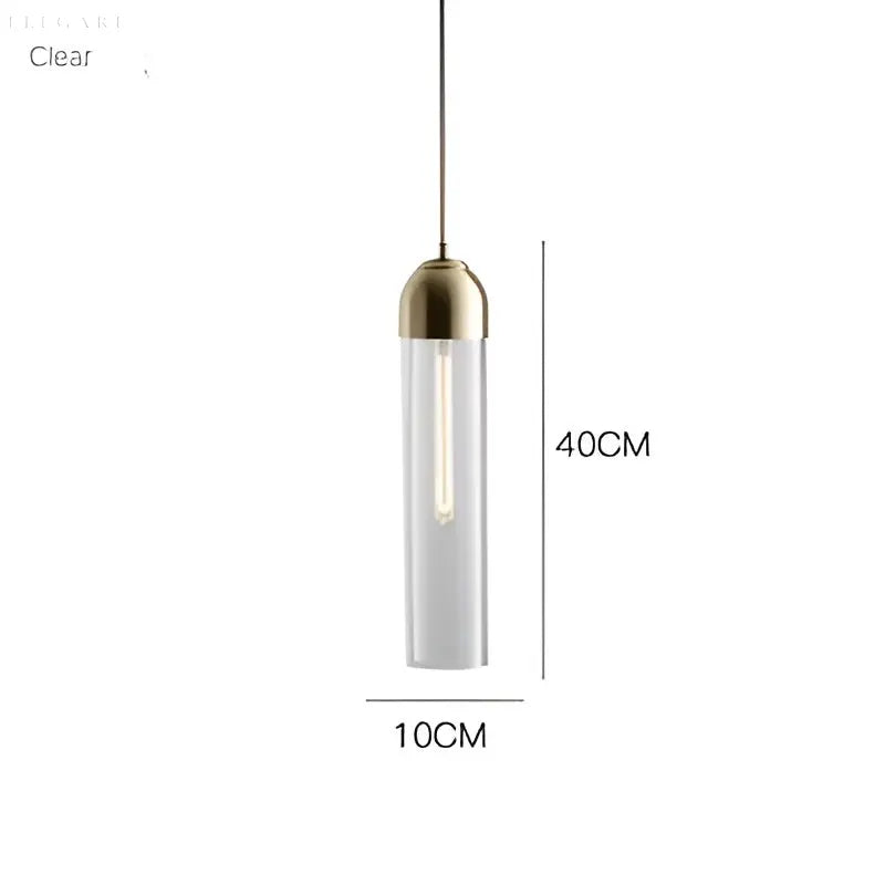 GlassCharm Lights - Moderne LED-Glas-Hängeleuchte für Zuhause Elegare