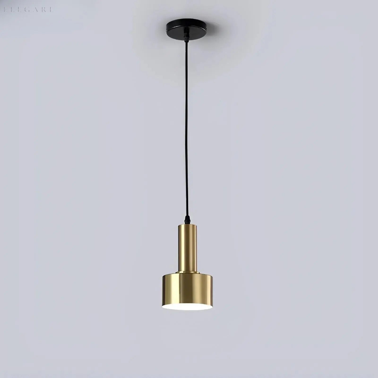 GoldGlow Lights - Nordic Gold Luxus Pendelleuchte LED Elegare