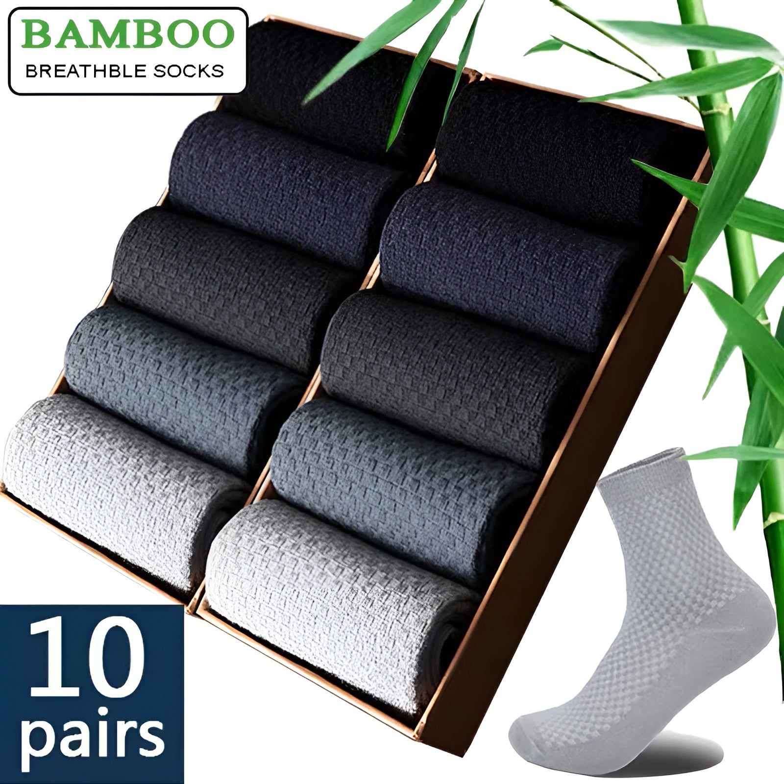 Herbert Socks - Premium Bamboo Fiber Socks for Men Elegare