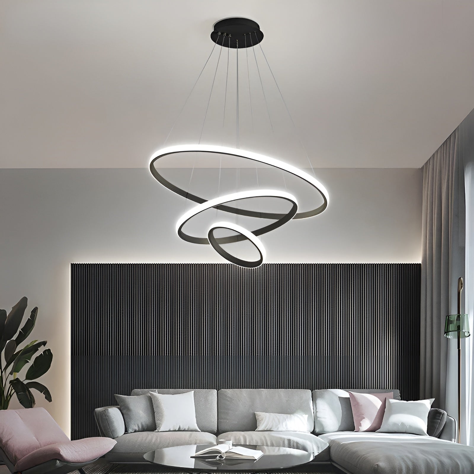 ChicSphere Light - Modernes LED Pendelleuchten Kronleuchter Elegare