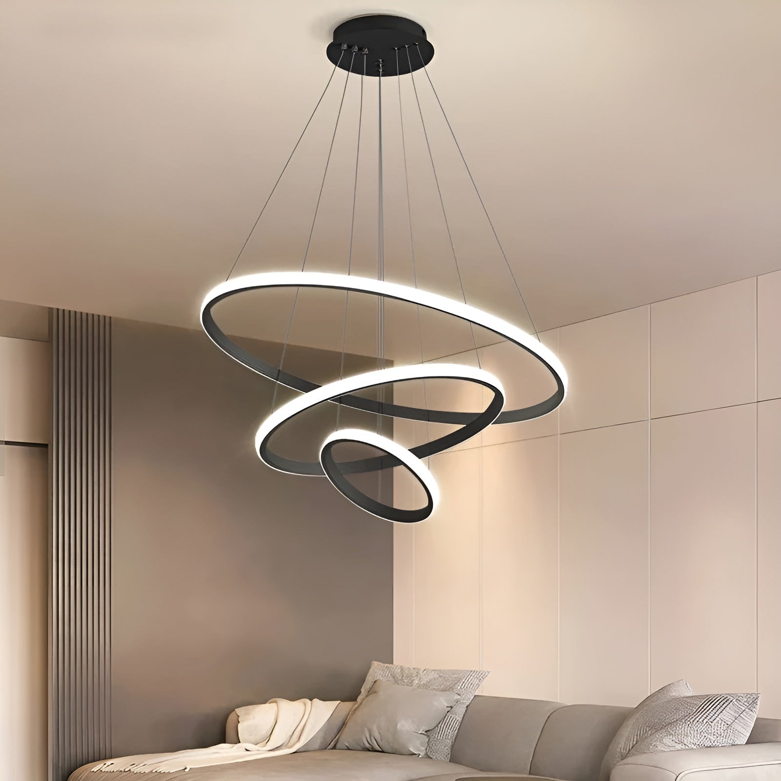 ChicSphere Light - Modernes LED Pendelleuchten Kronleuchter Elegare