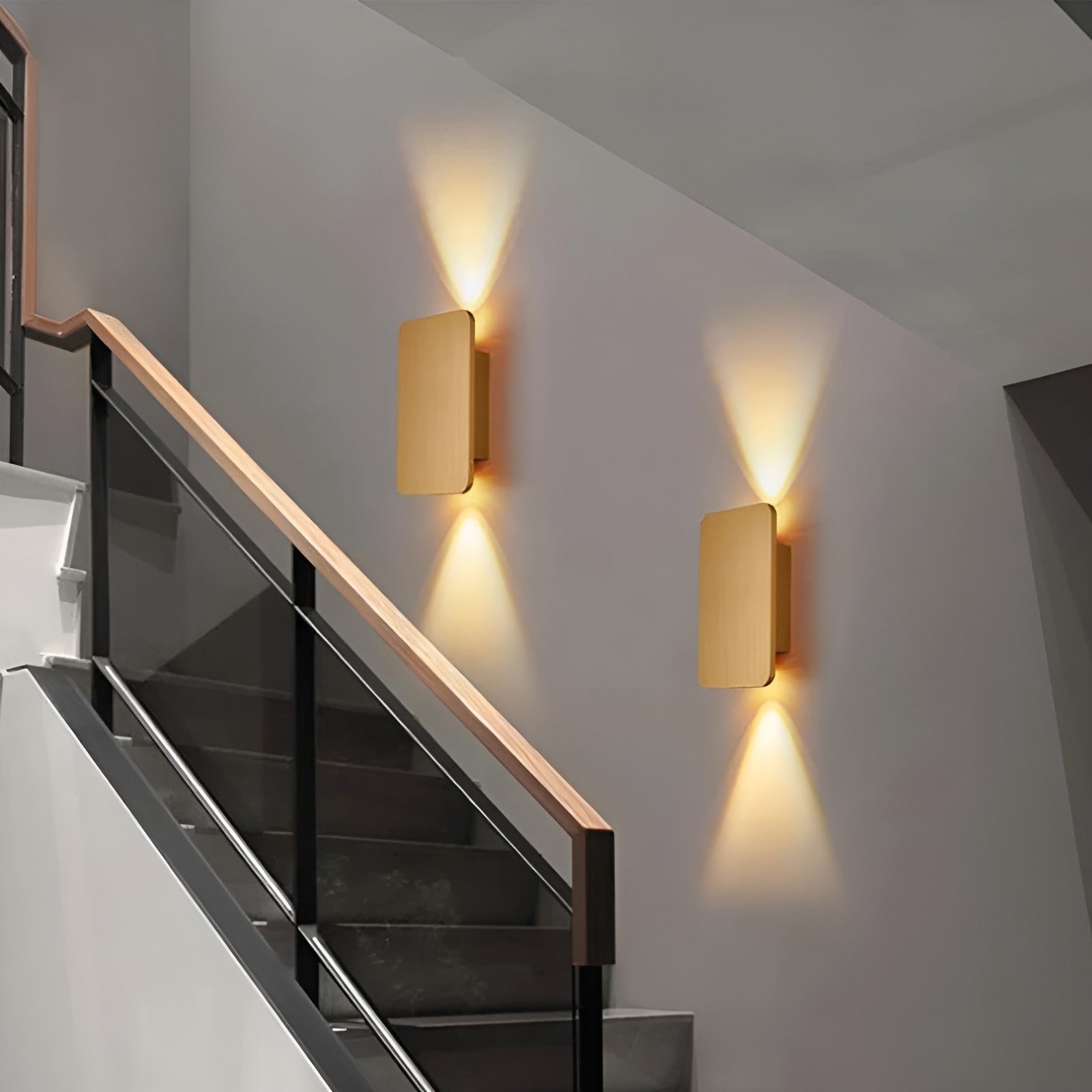 ScandiLuxe Light - Moderne Rechthoekige LED Trap- en Gangverlichting