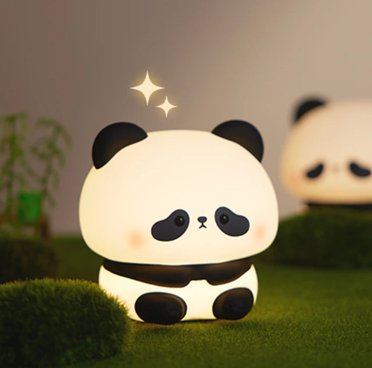 CuddlePanda Light - Panda Süße Silikon LED Nachtlicht Elegare