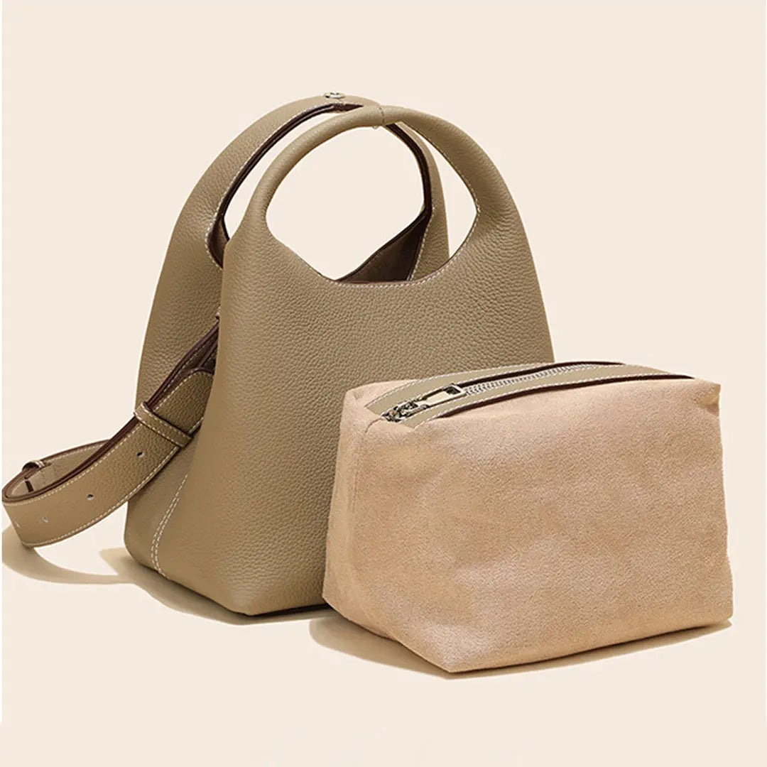 Davina Bag - Einfache Luxuriöse Retro Echtleder Tasche für Damen Elegare