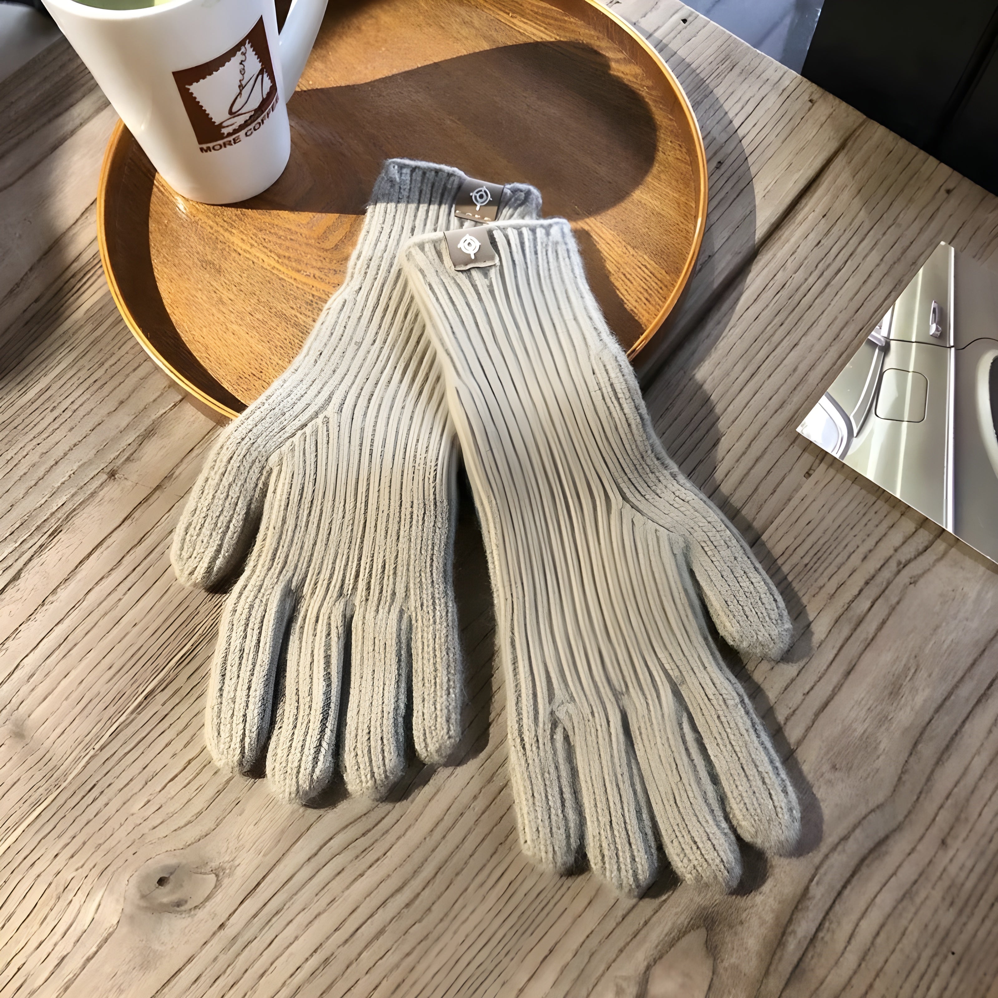 CozyTouch Handschoenen – Casual Gebreide Winterhandschoenen van Wol