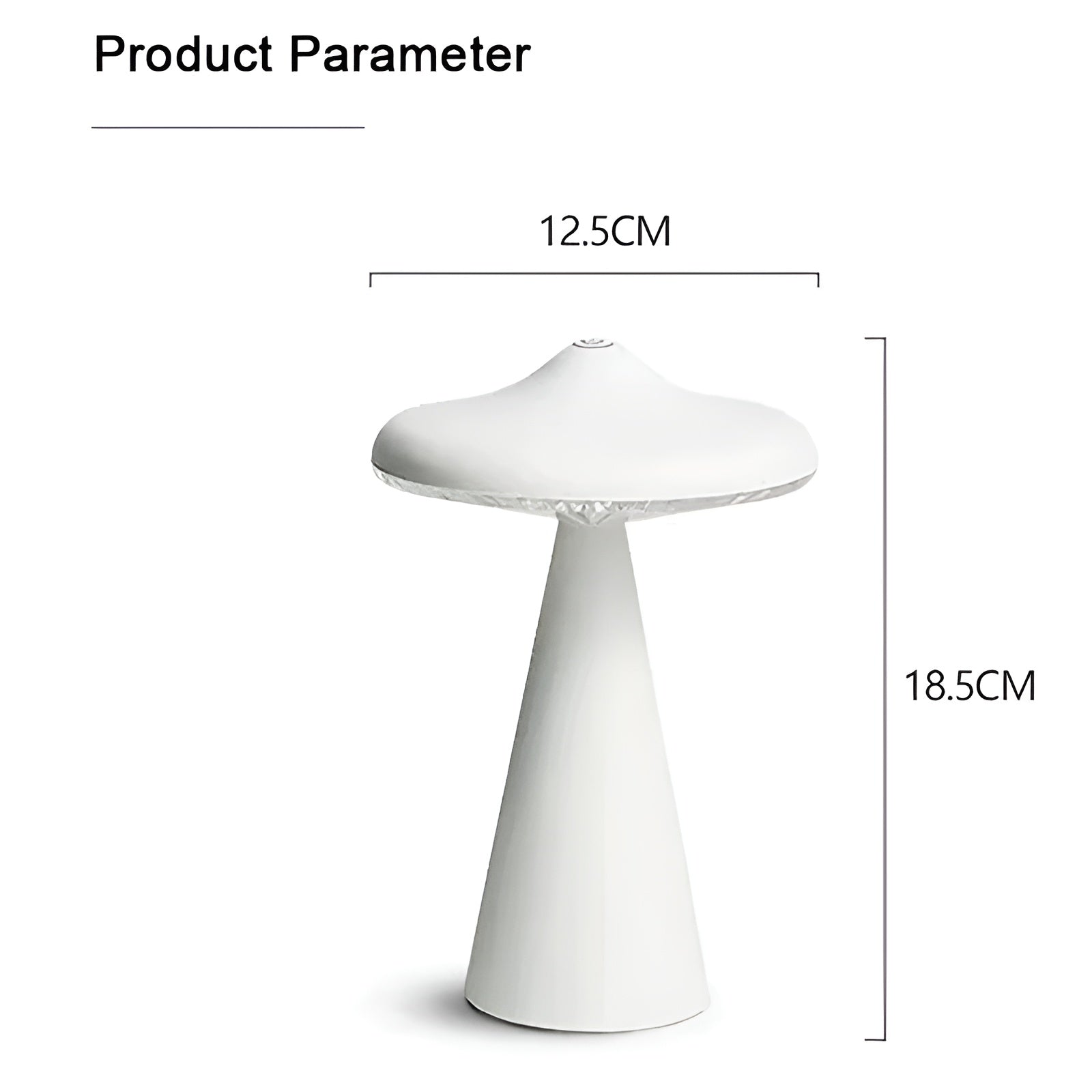 ZenMushroom Lamp - Tragbare Pilz LED Tischlampe Elegare