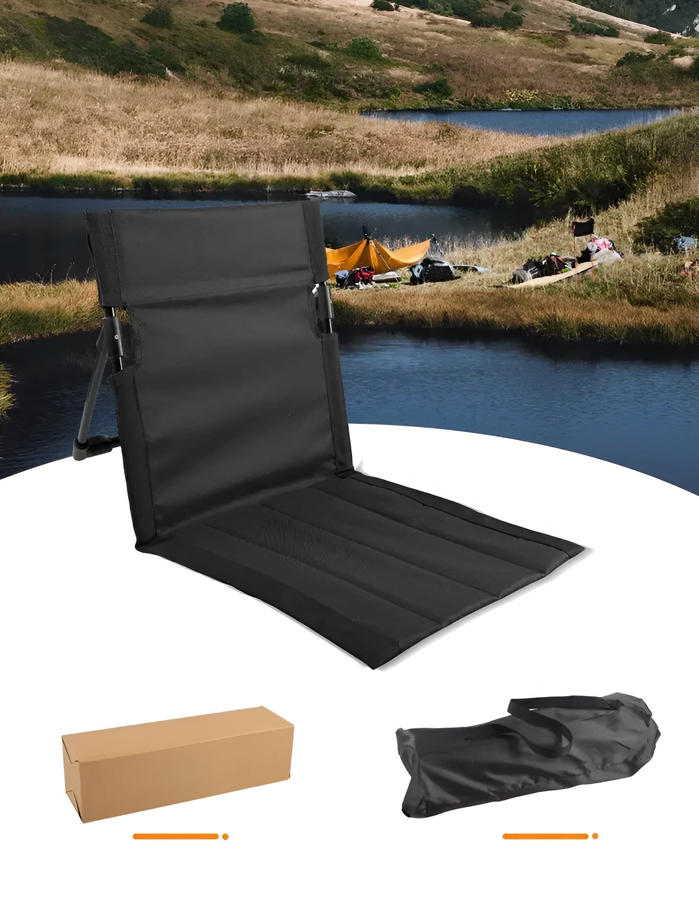 LeisureFold Chair - Leichter, Tragbarer Camping-Klappstuhl Elegare