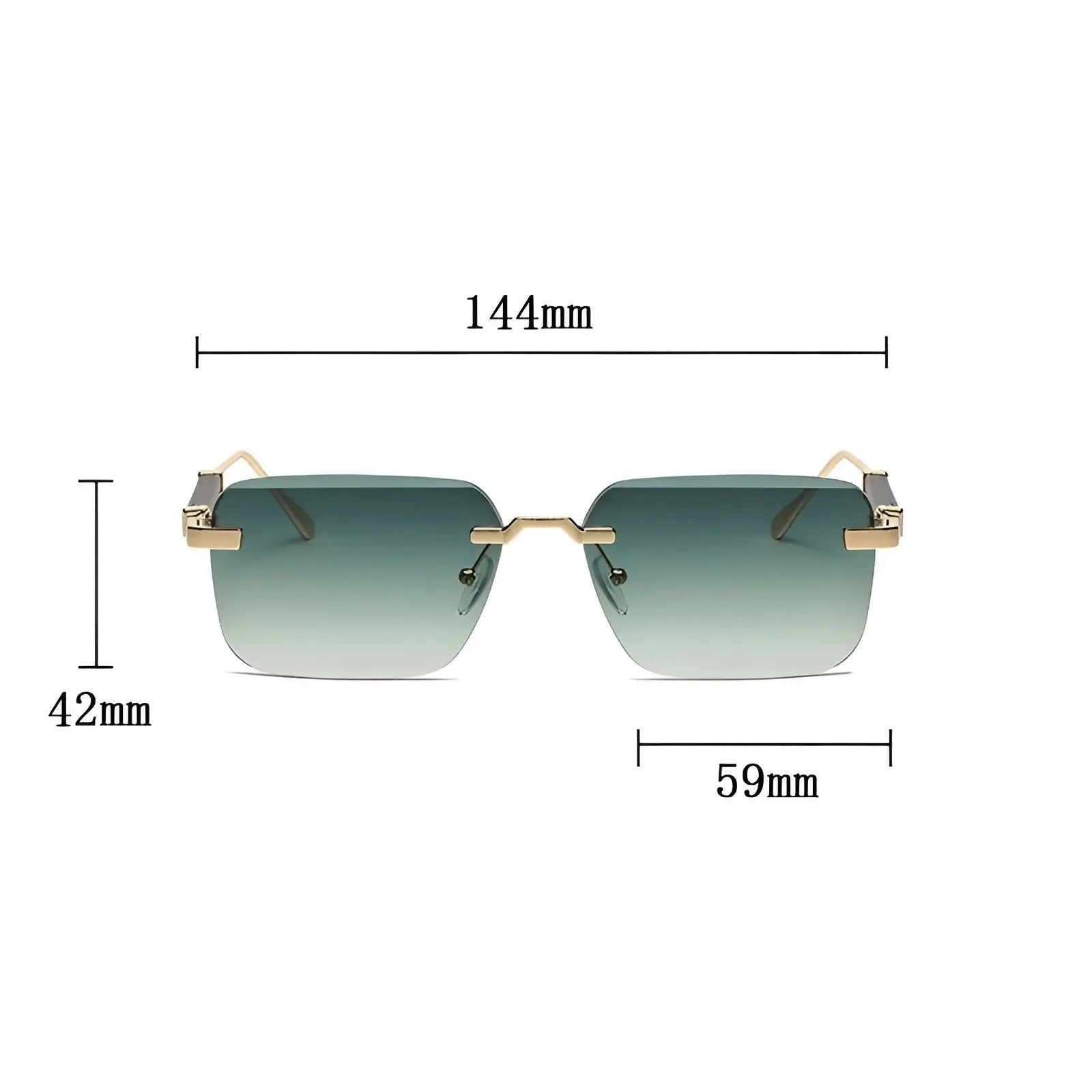 LuxShade Sonnenbrillen - Trendy Luxuriöse Unisex Sonnenbrillen Elegare